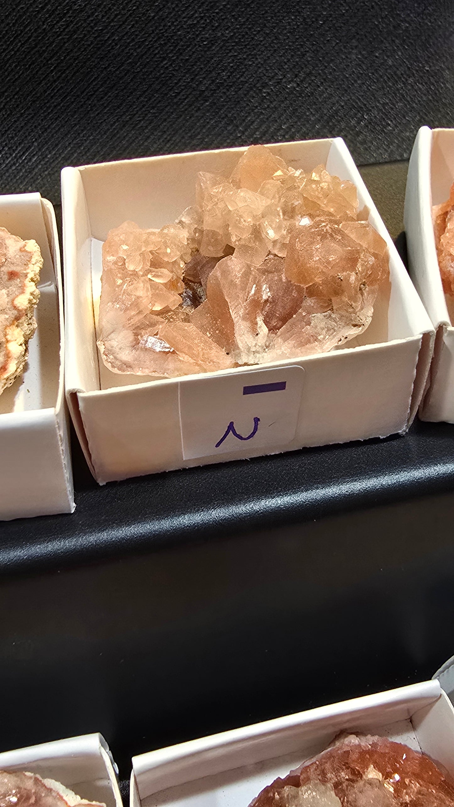 Pink Amethyst geode and plates from Argentina