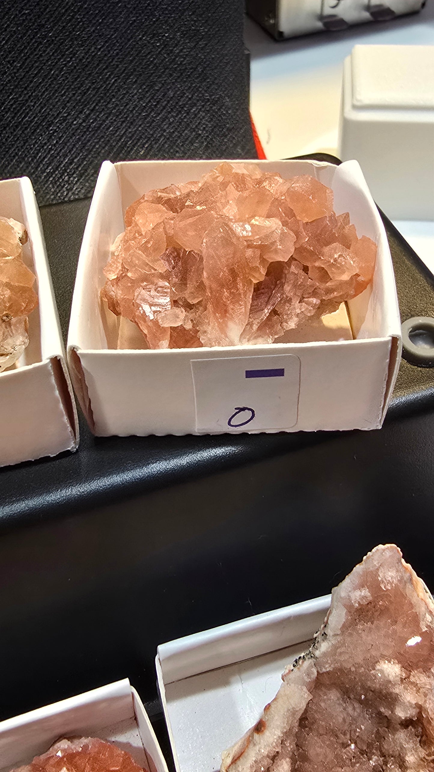 Pink Amethyst geode and plates from Argentina