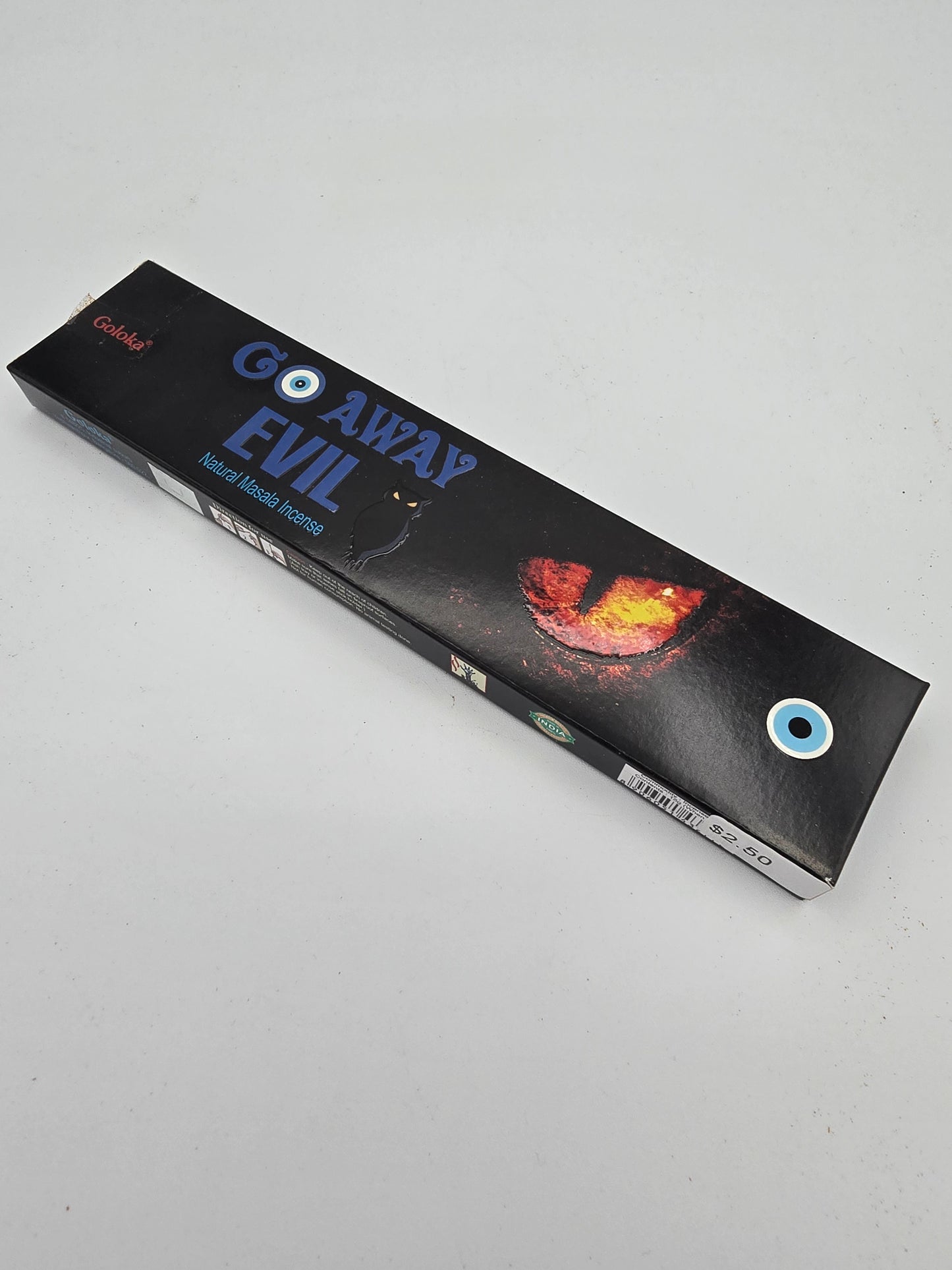 Goloka Go Away Evil incense sticks