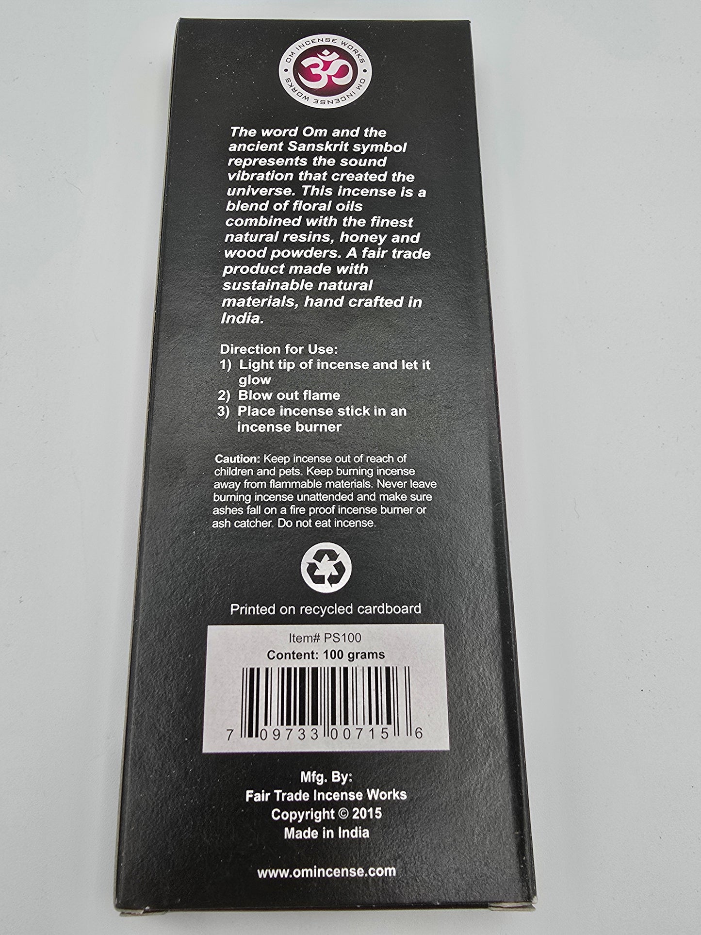 Om 100 Grams Stick Incense
