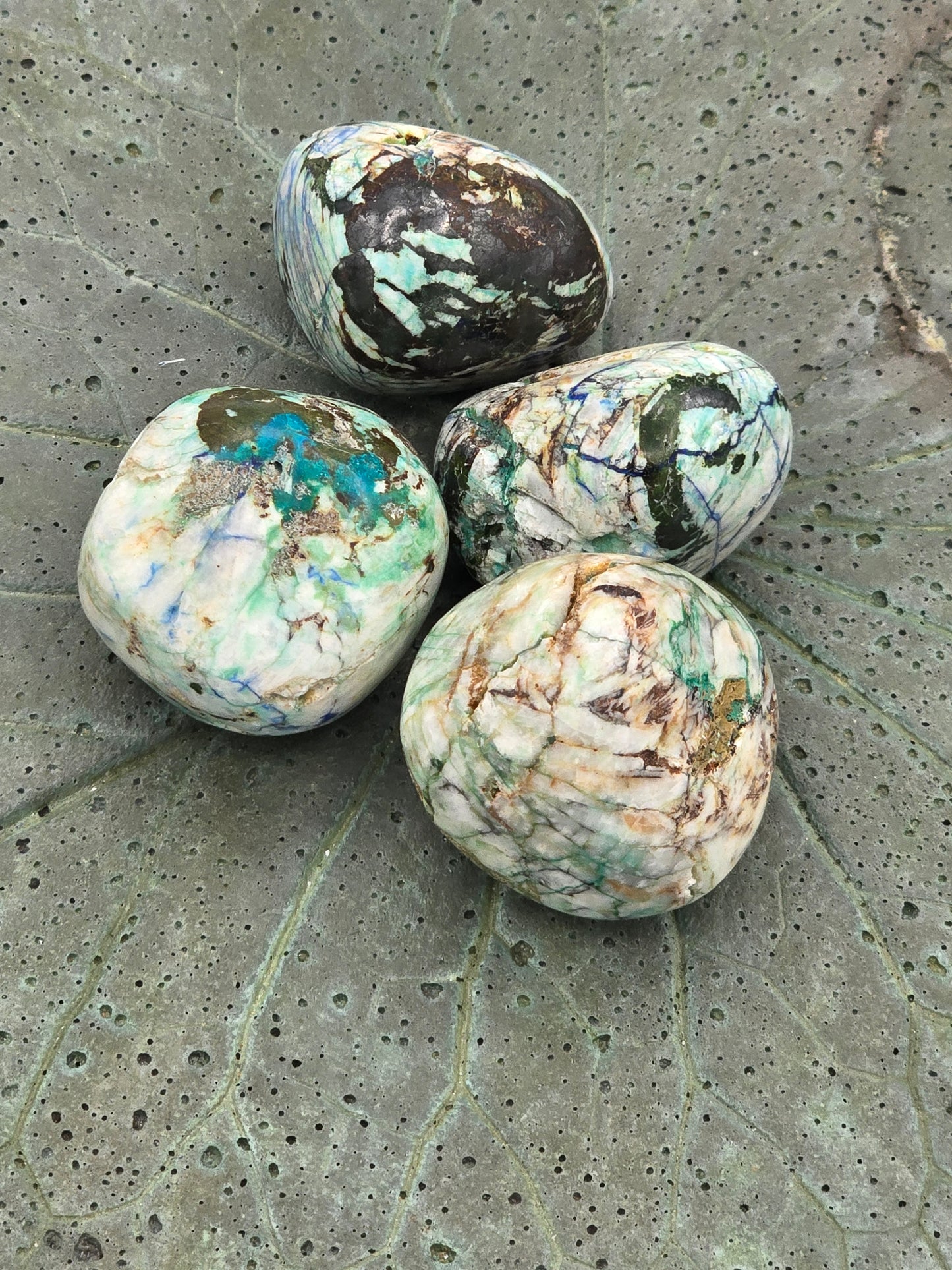Azurite Malachite Tumbles