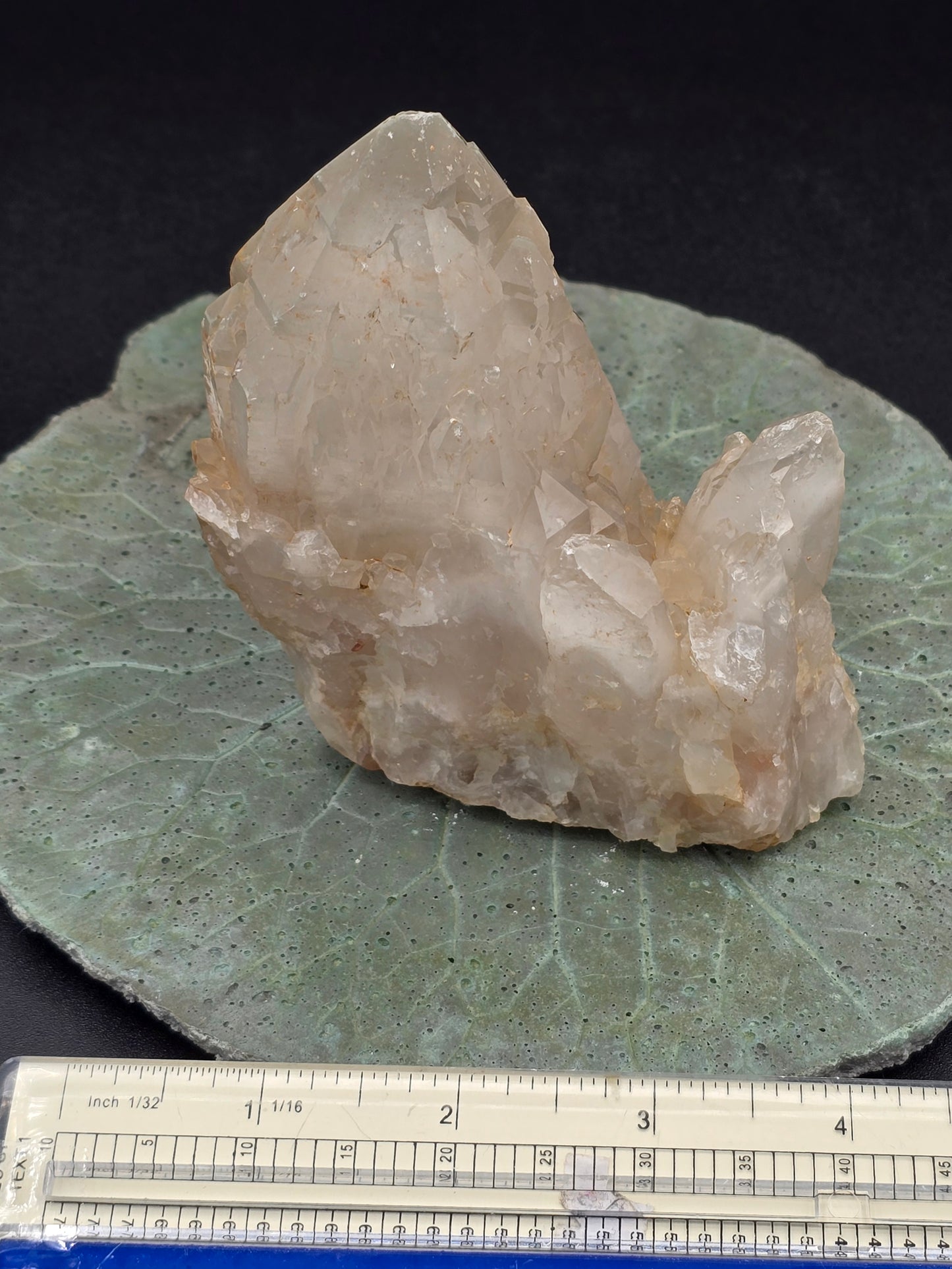 Elestial Candle quartz from Ansirable, Madagascar