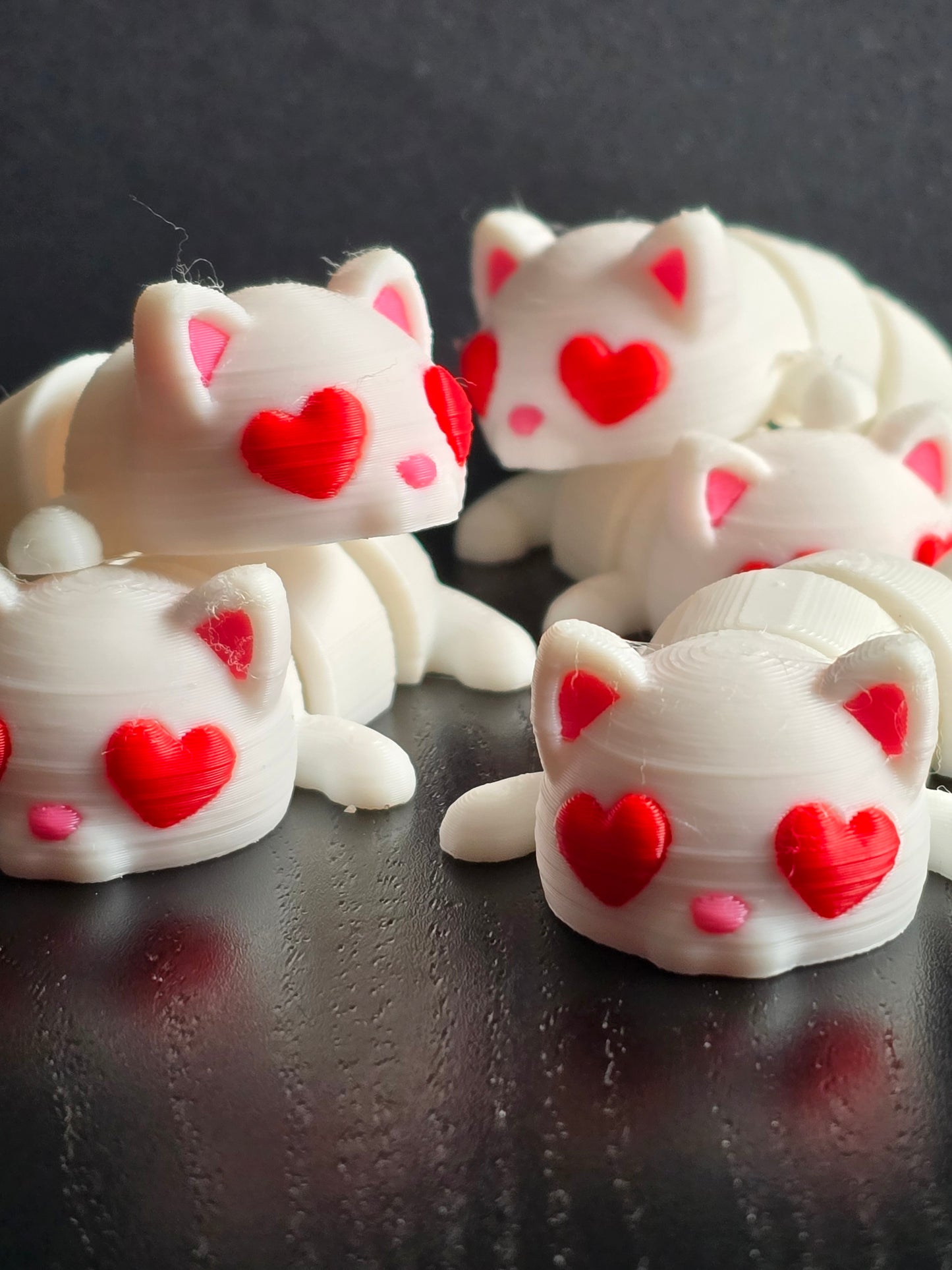 3D printed Valentine Kitty