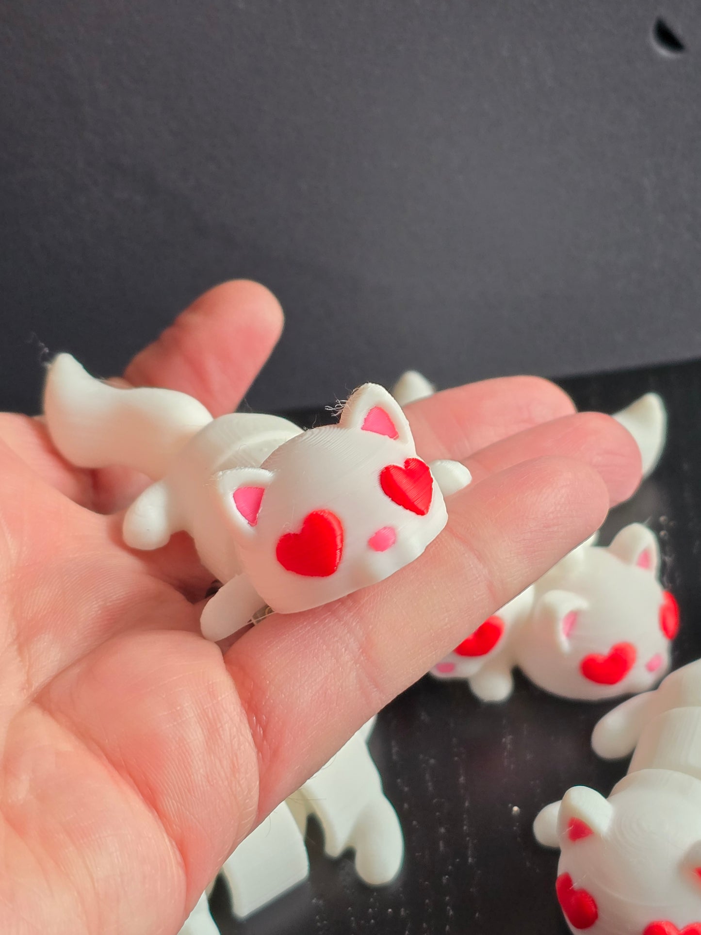 3D printed Valentine Kitty