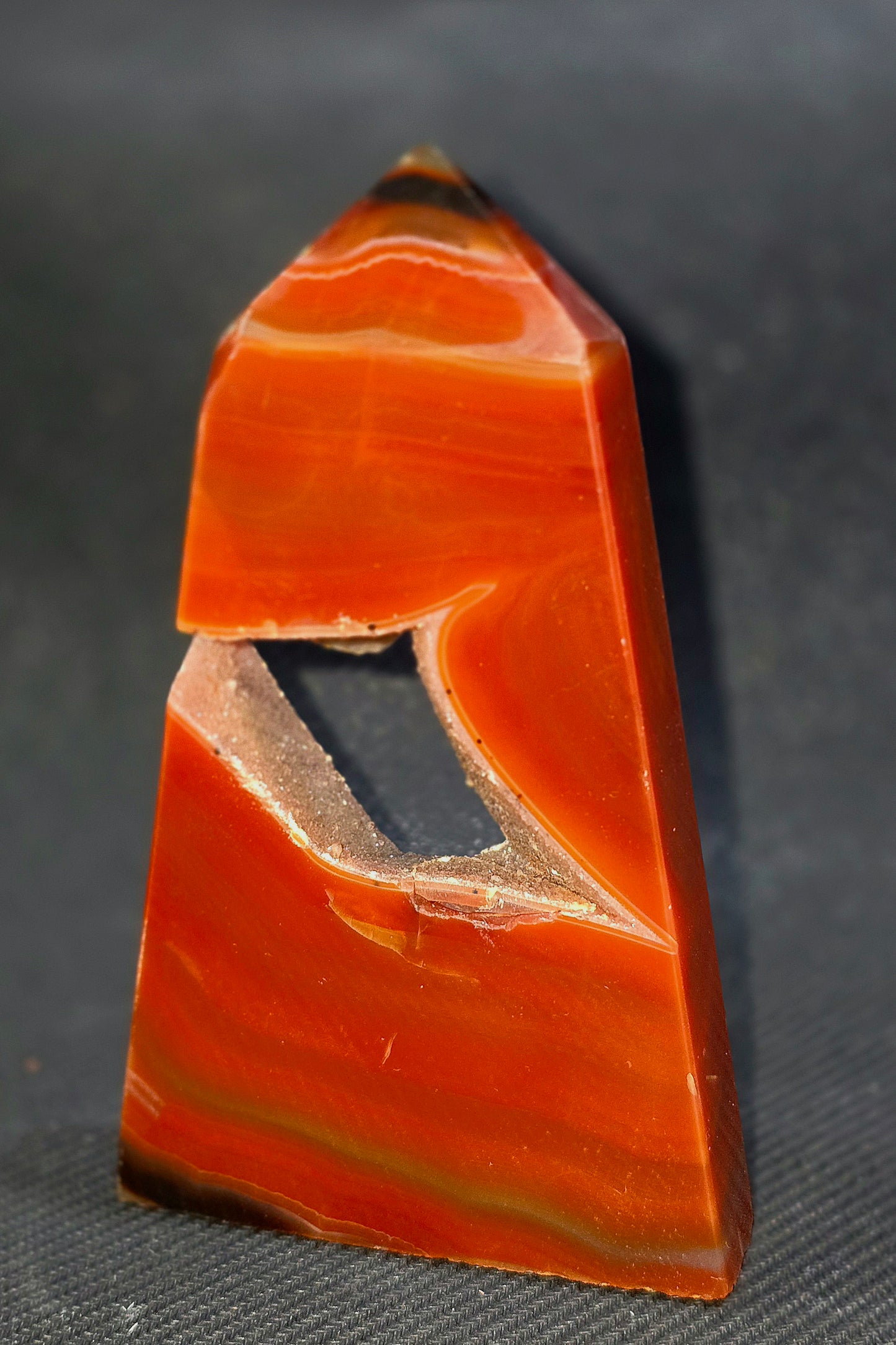 Carnelian Geode Towers