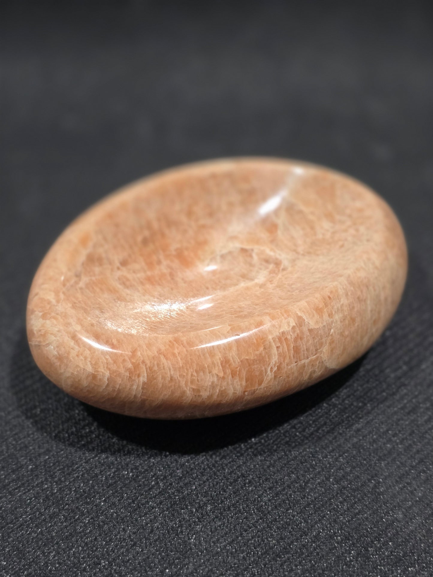 Peach Moonstone Dish