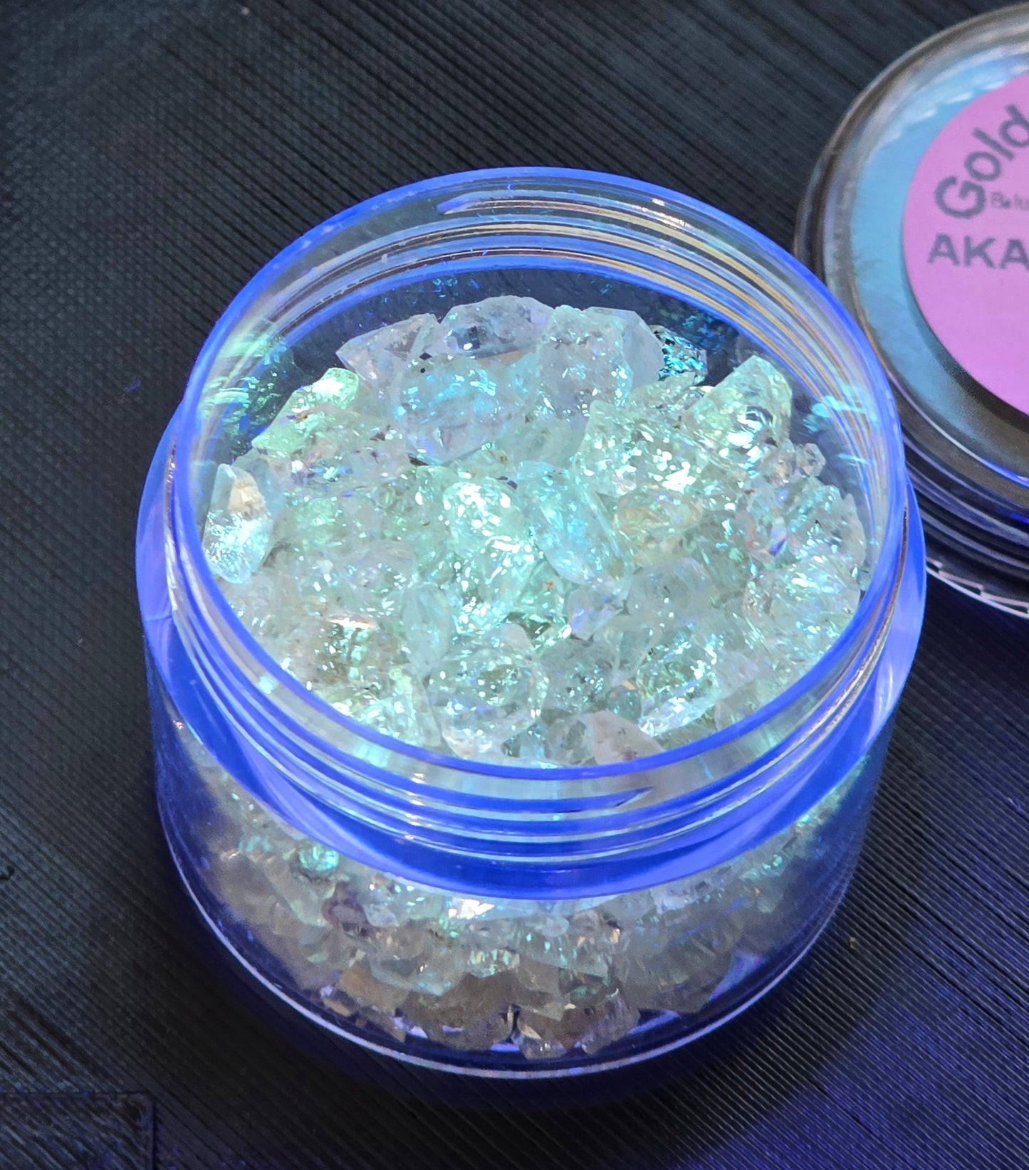 Golden Enhydro "Petroleum Quartz" singles