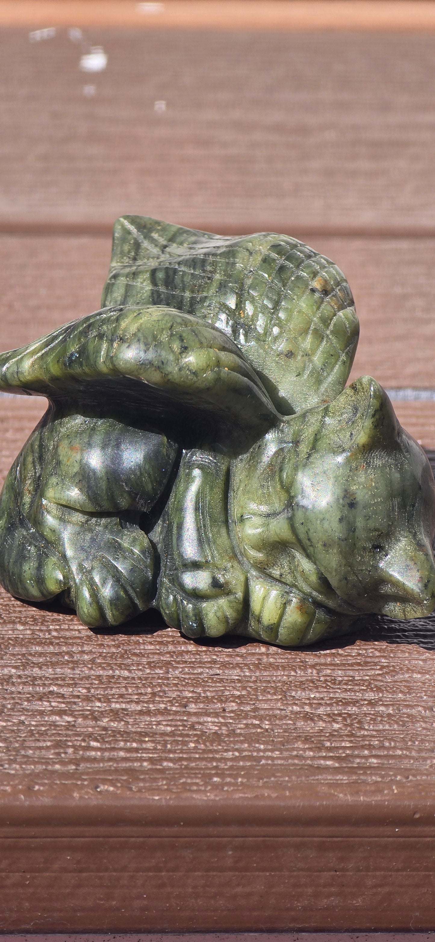 Green Jade Carvings