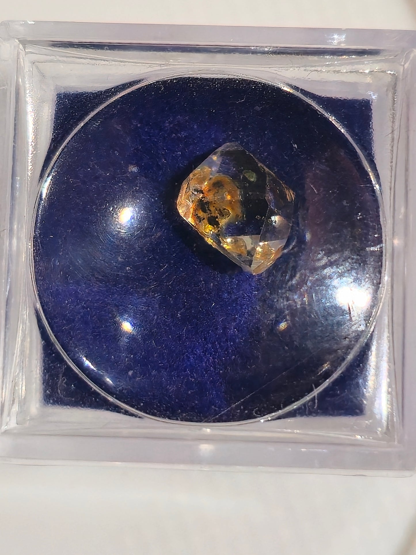 Golden Enhydro "Petroleum Quartz" singles