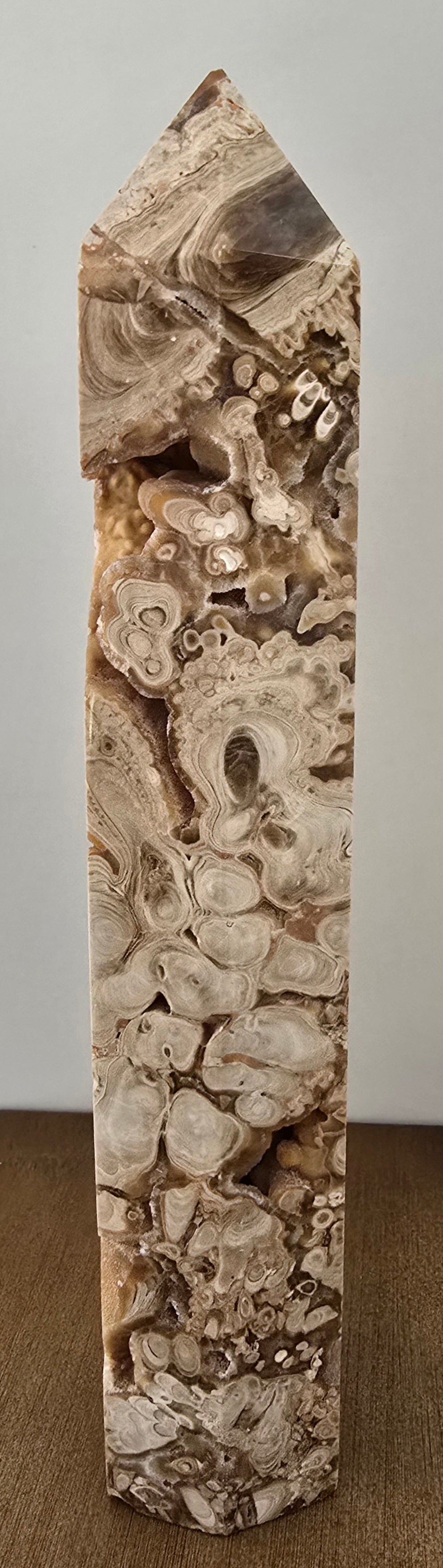 Chocolate Calcite Tower XL