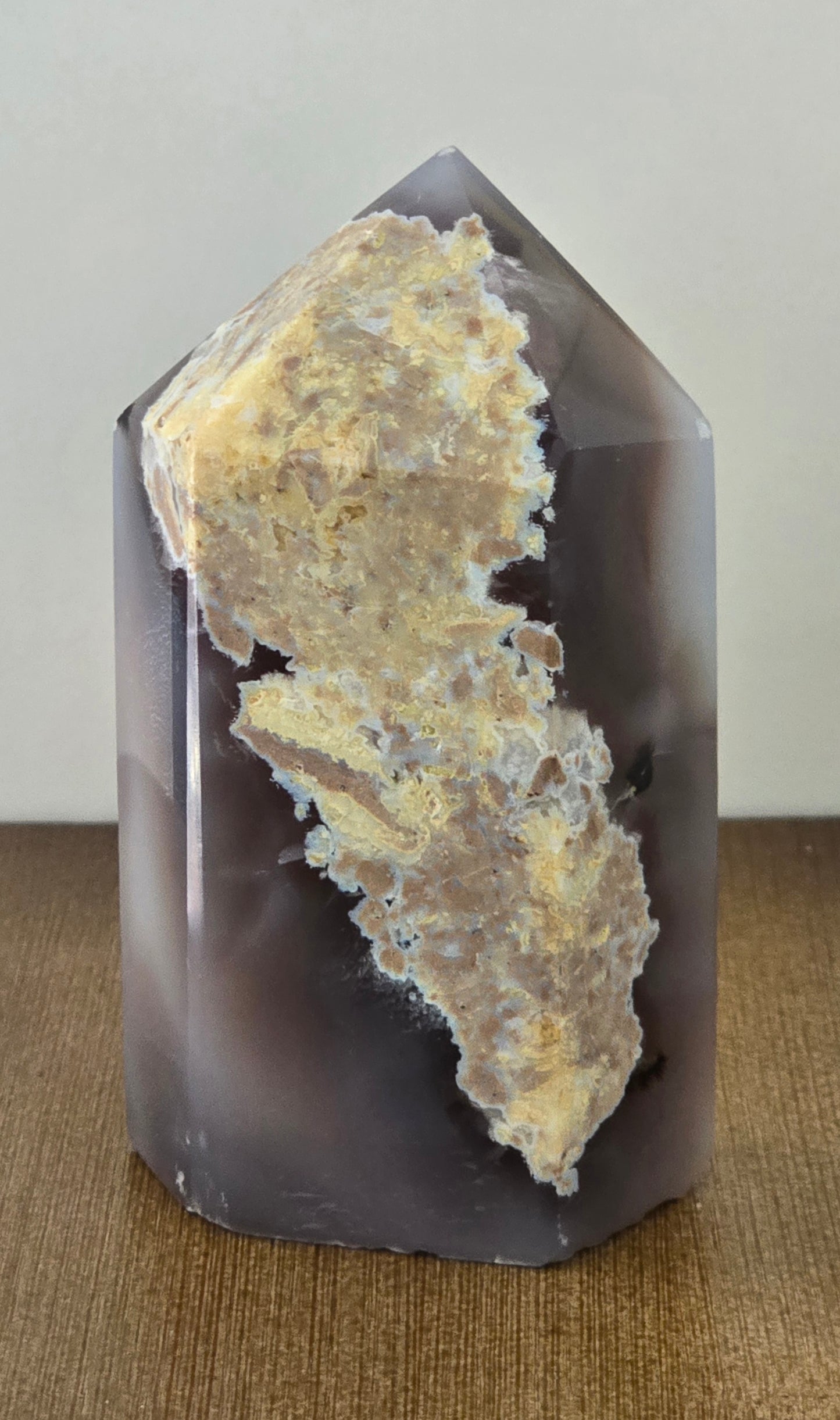 Druzy Agate Tower