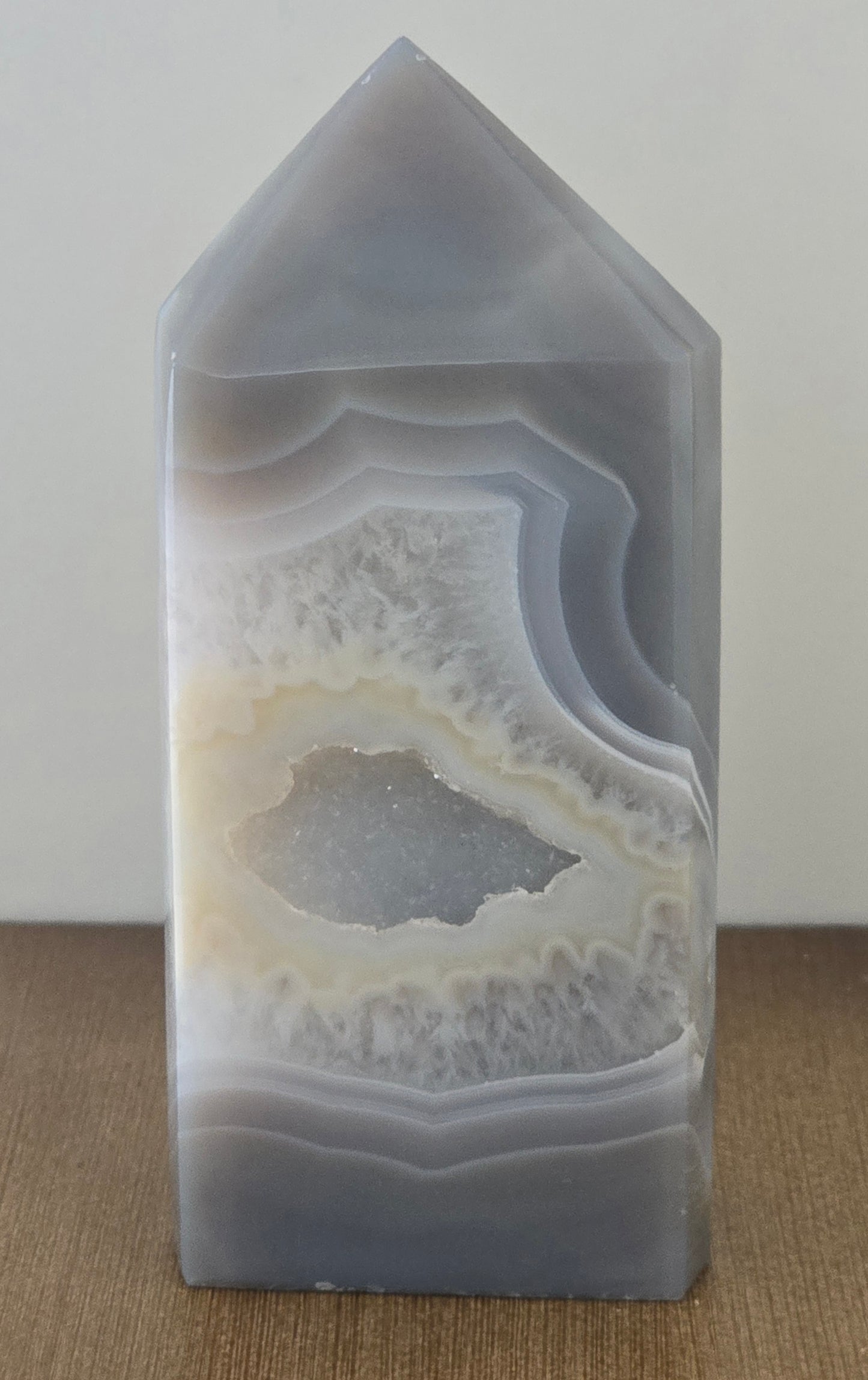 Druzy Agate Tower