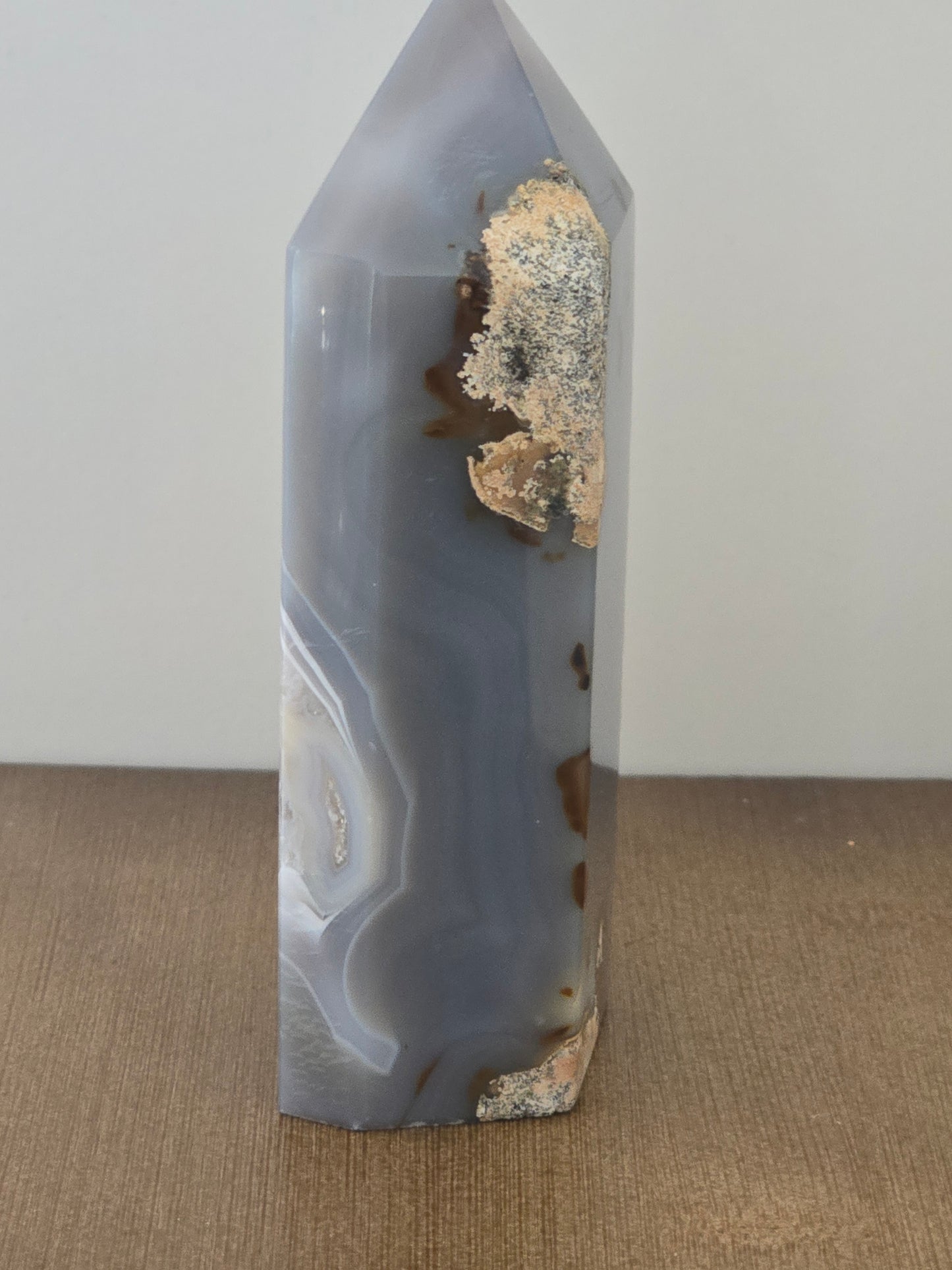 Druzy Agate Tower