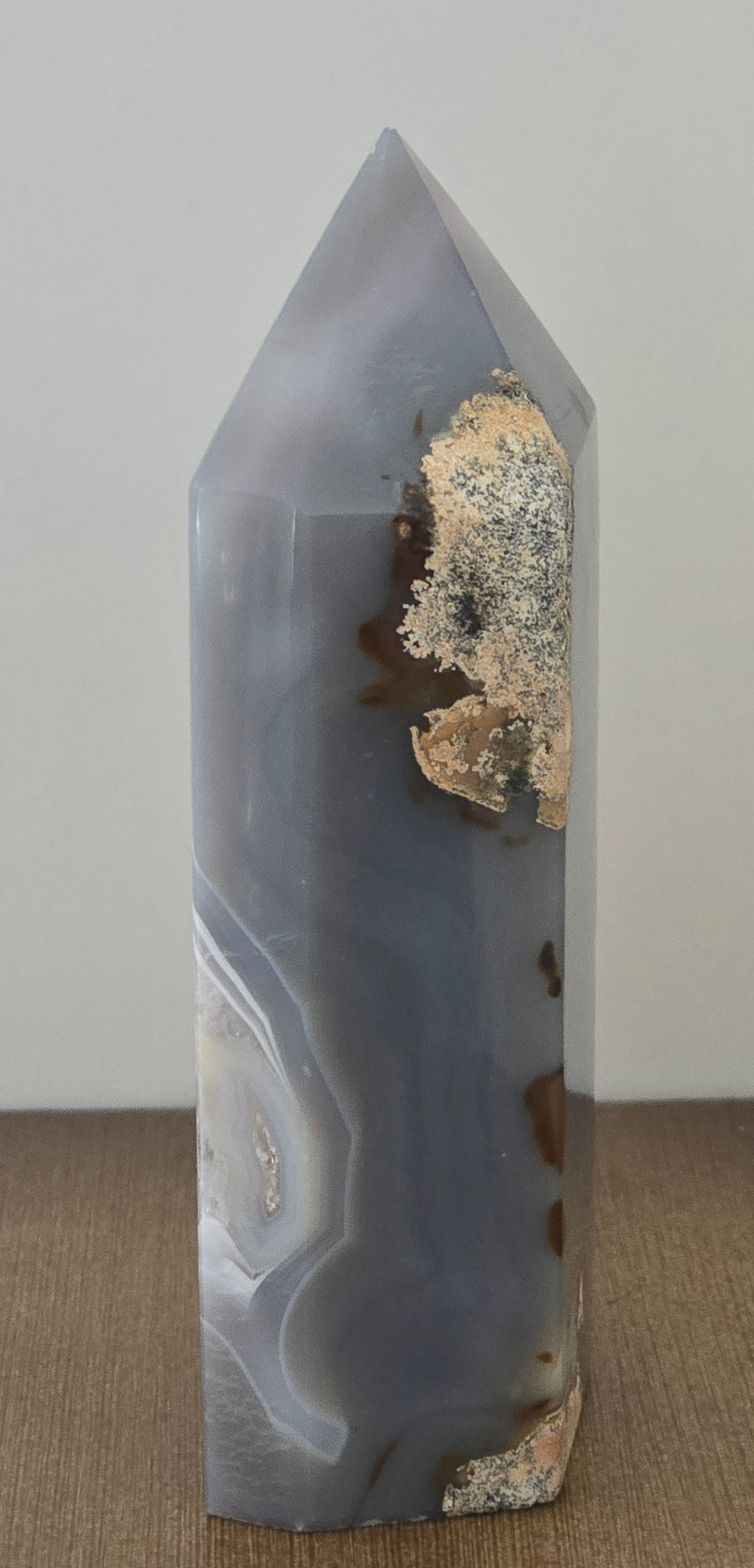 Druzy Agate Tower