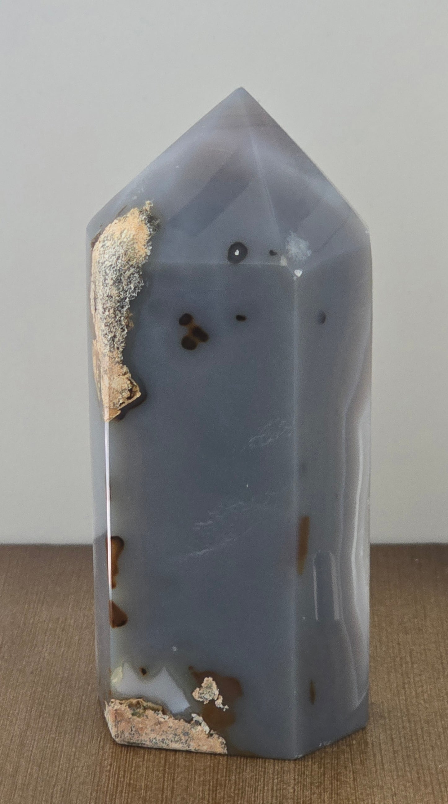 Druzy Agate Tower