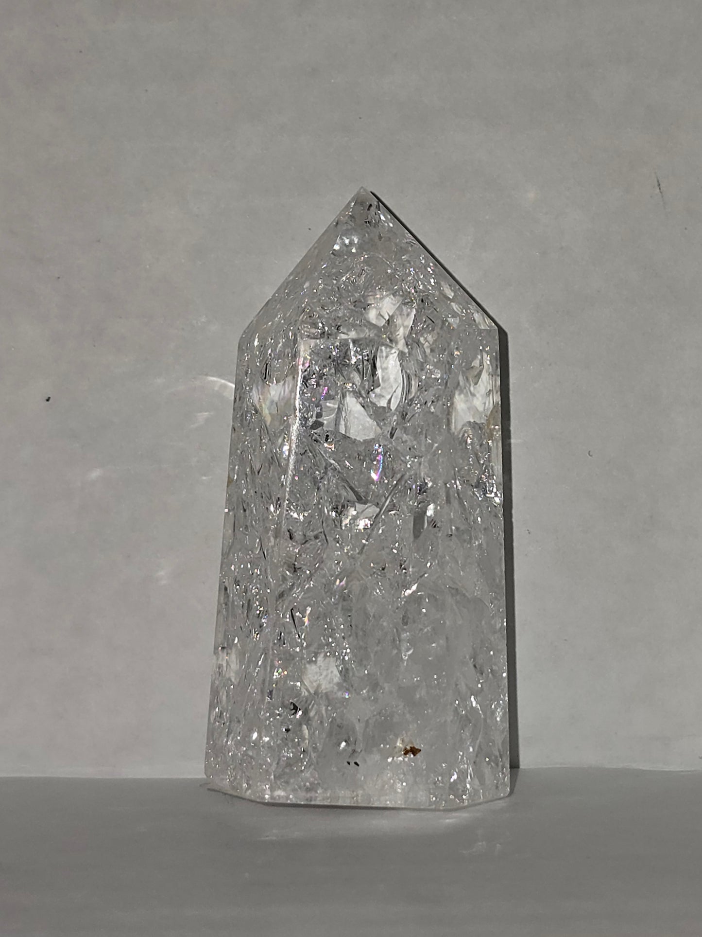 Crackle Quartz Tower