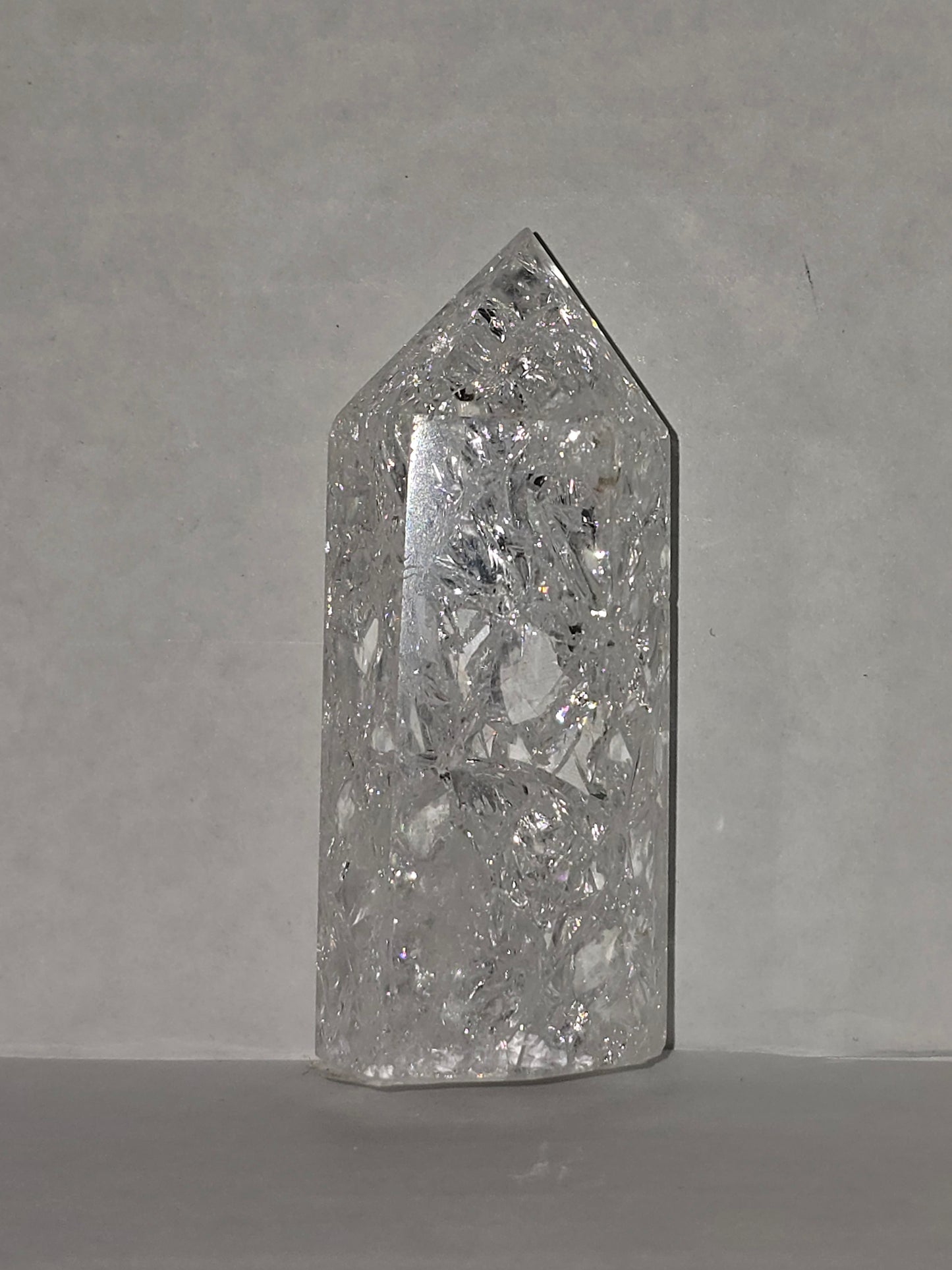 Crackle Quartz Tower