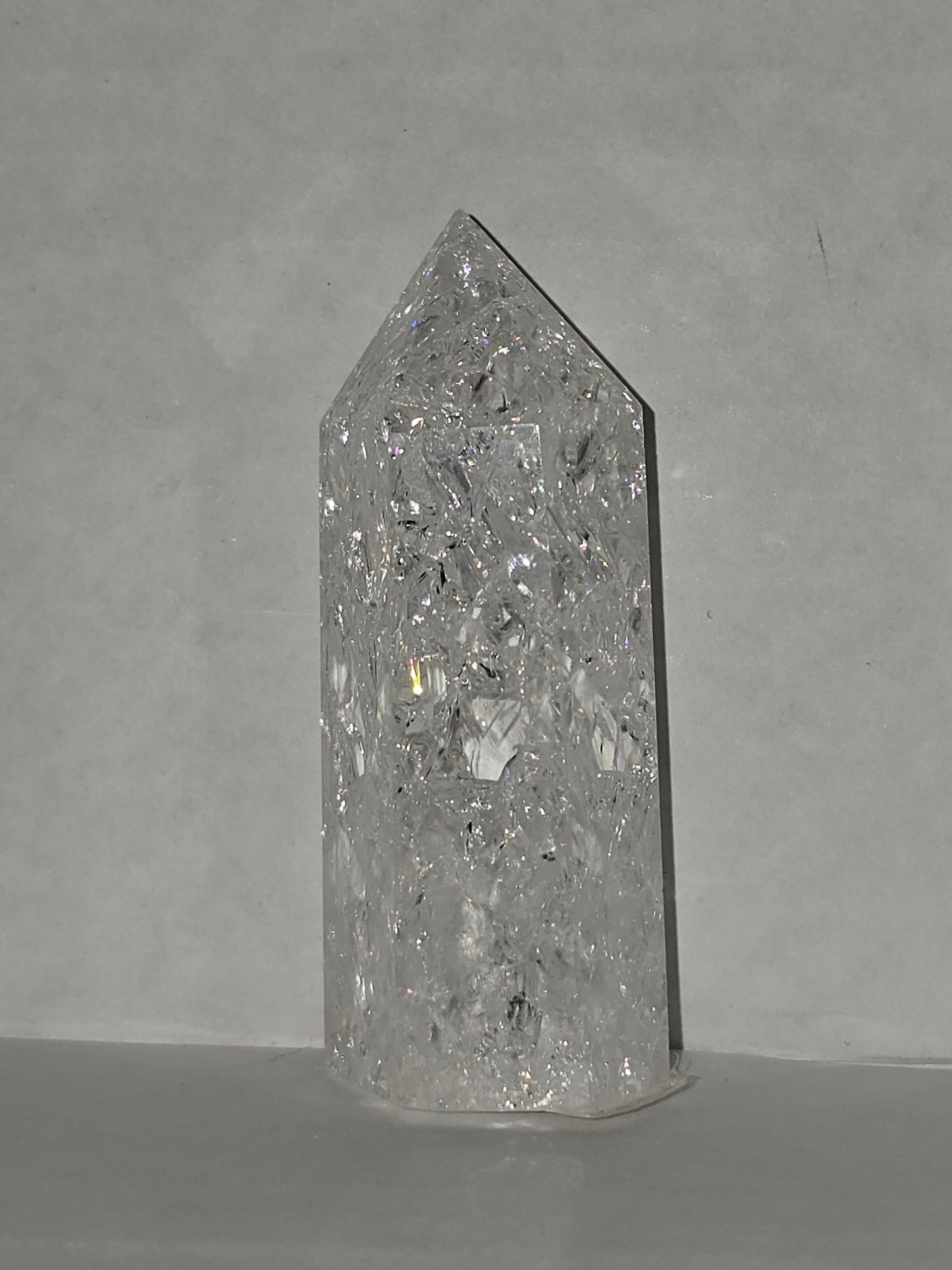 Crackle Quartz Tower
