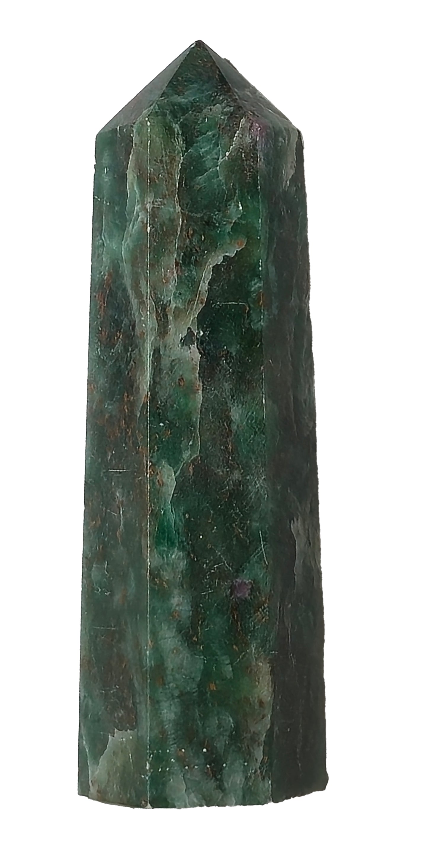 Ruby Fuchsite Tower