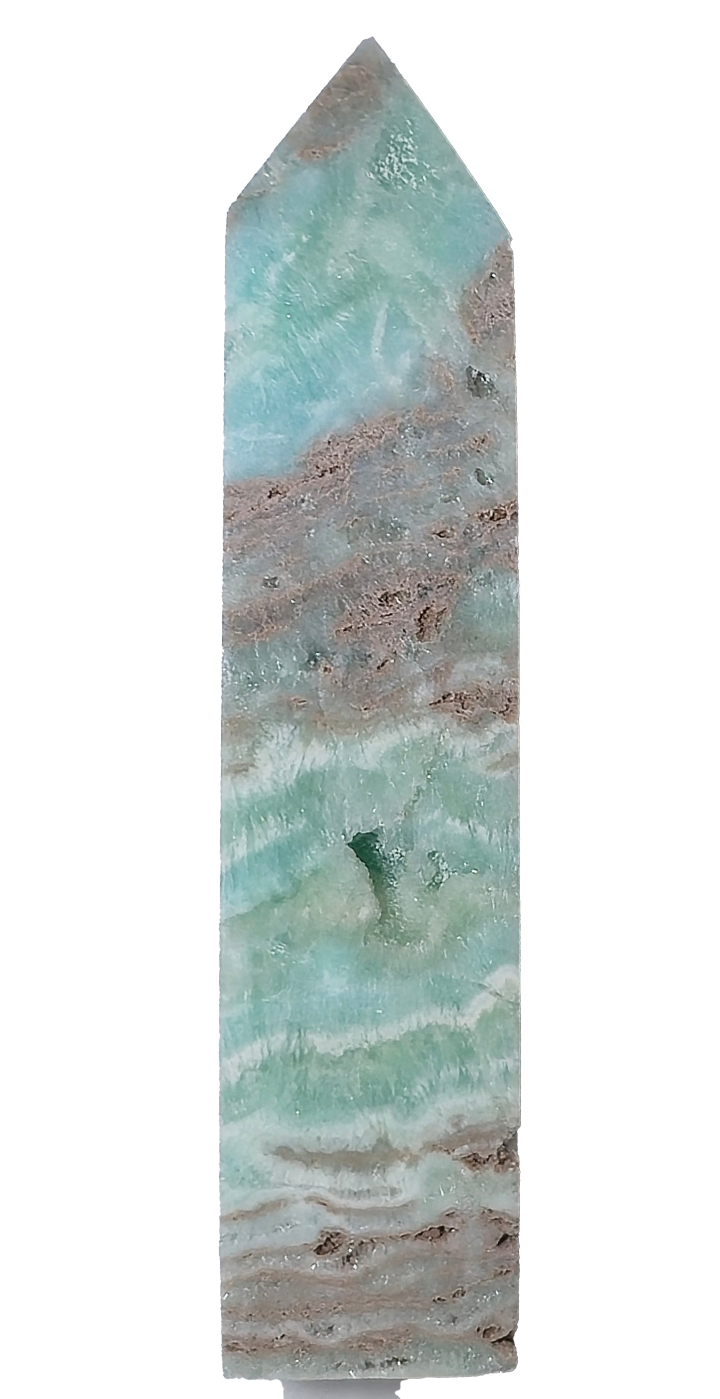 Blue Aragonite Tower