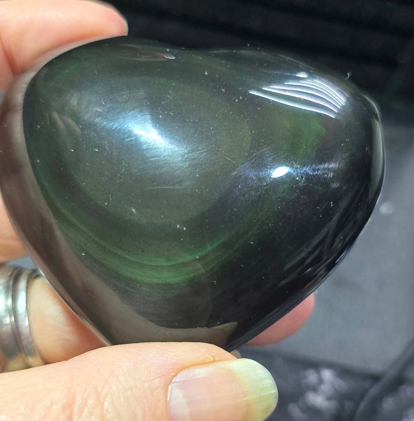 Obsidian carving