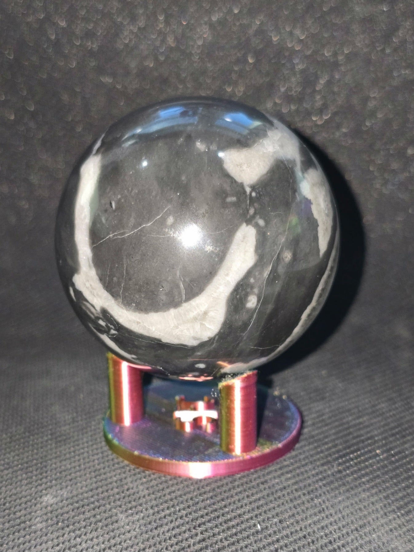 Shell jasper Sphere