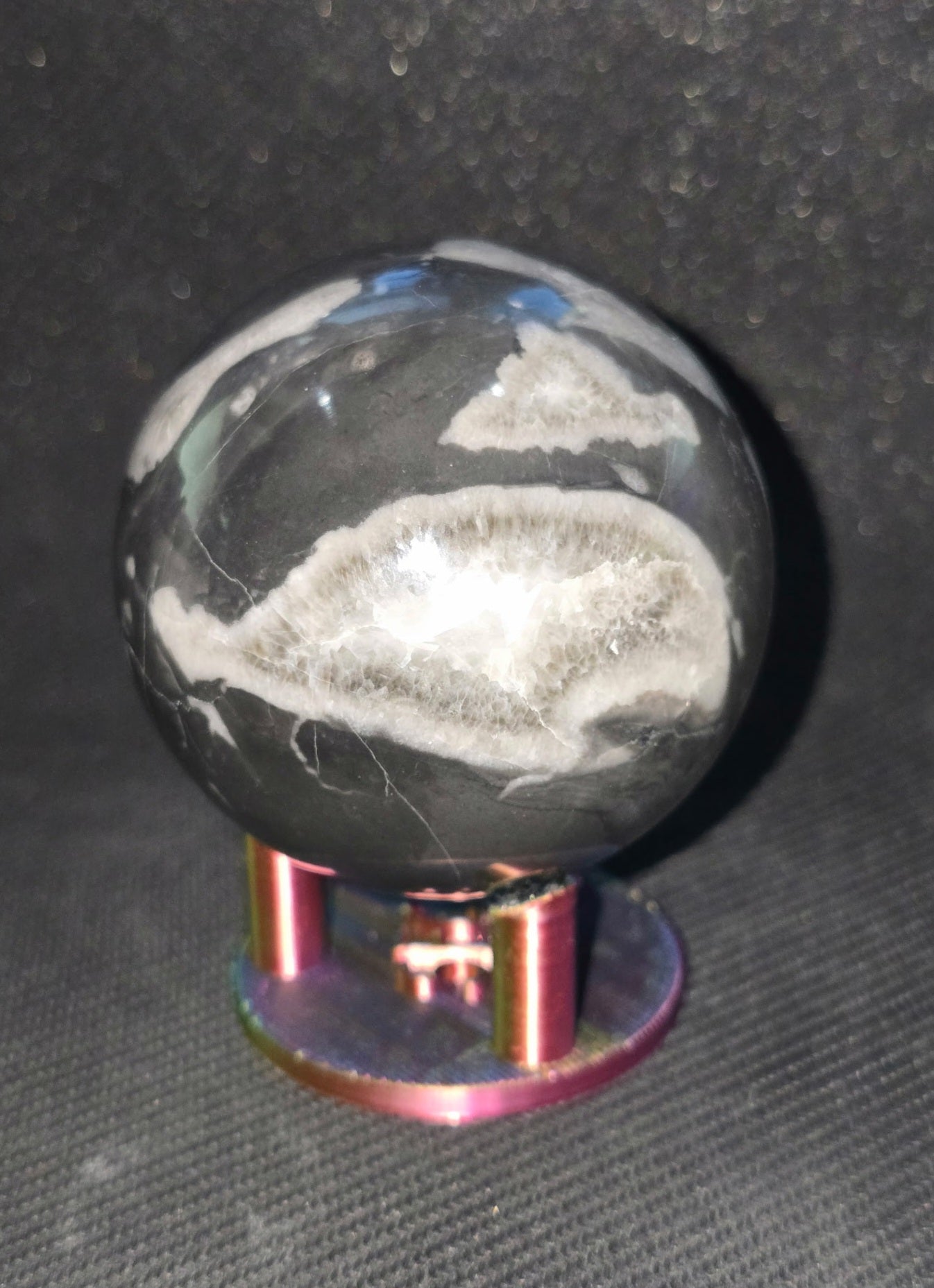 Shell jasper Sphere