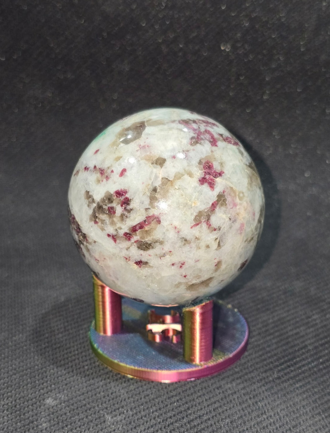 Rubellite Sphere