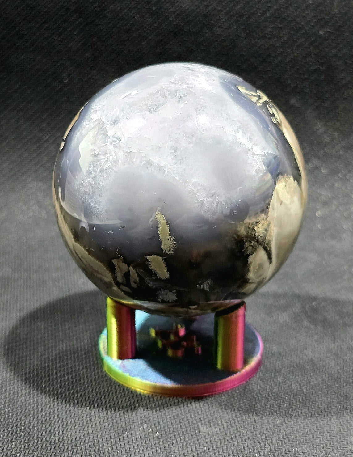 Volcano Agate Spheres
