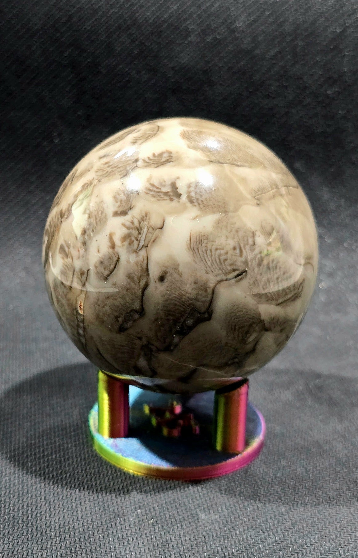 Volcano Agate Spheres