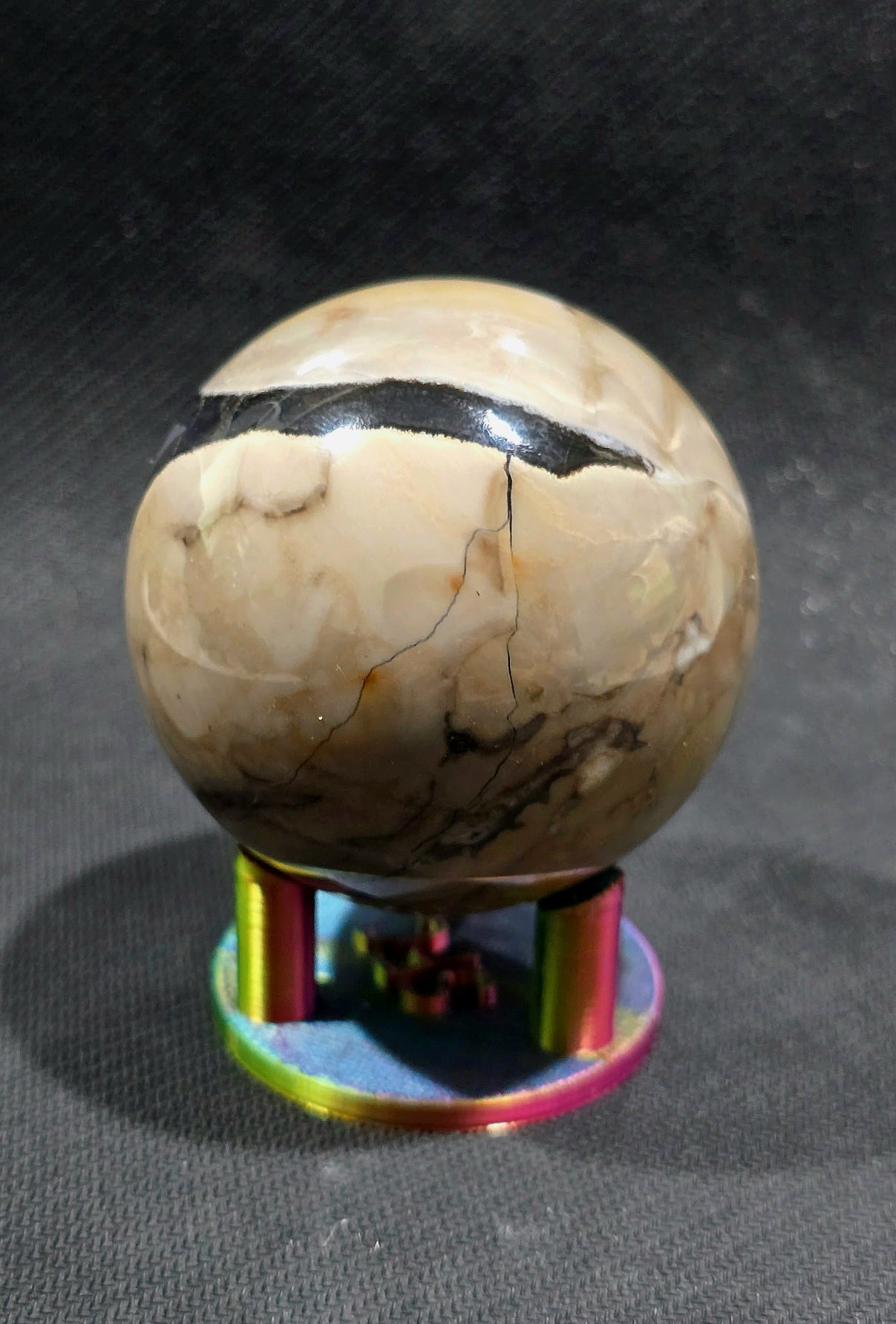 Volcano Agate Spheres
