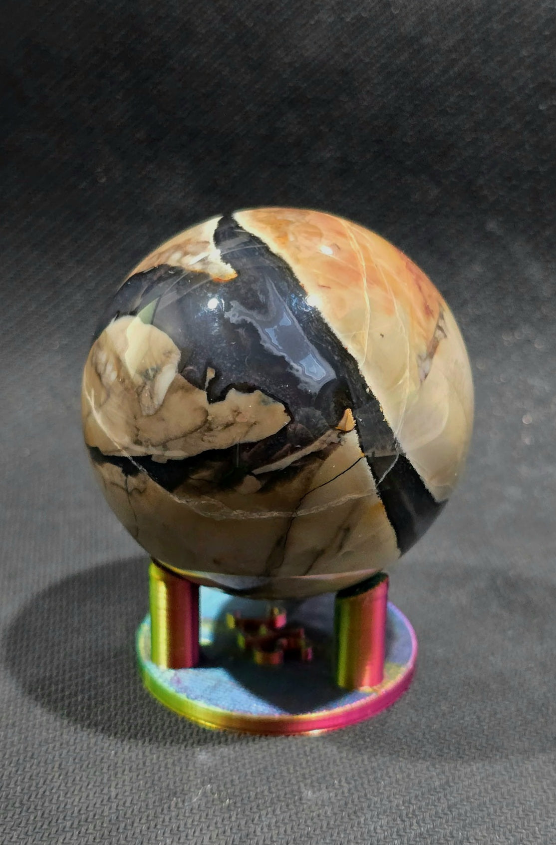 Volcano Agate Spheres