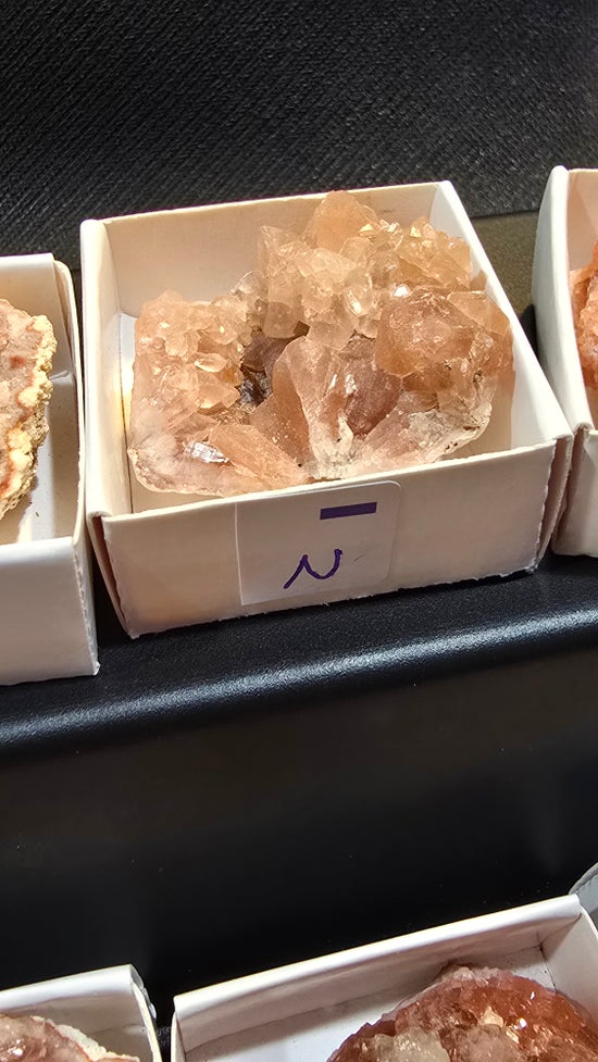 Pink Amethyst geode and plates from Argentina
