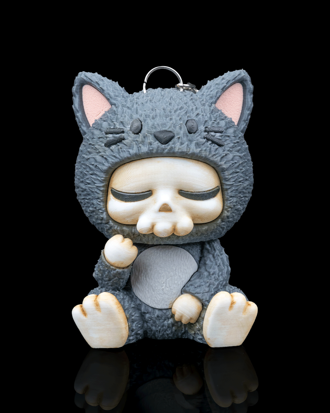 3D printed Skull Cat Skully