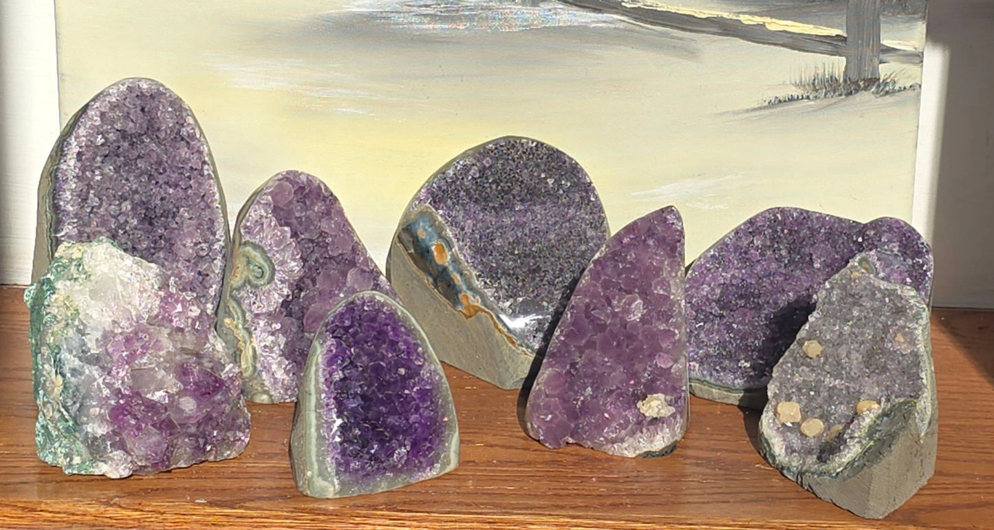 Amethyst Cut Base specimen