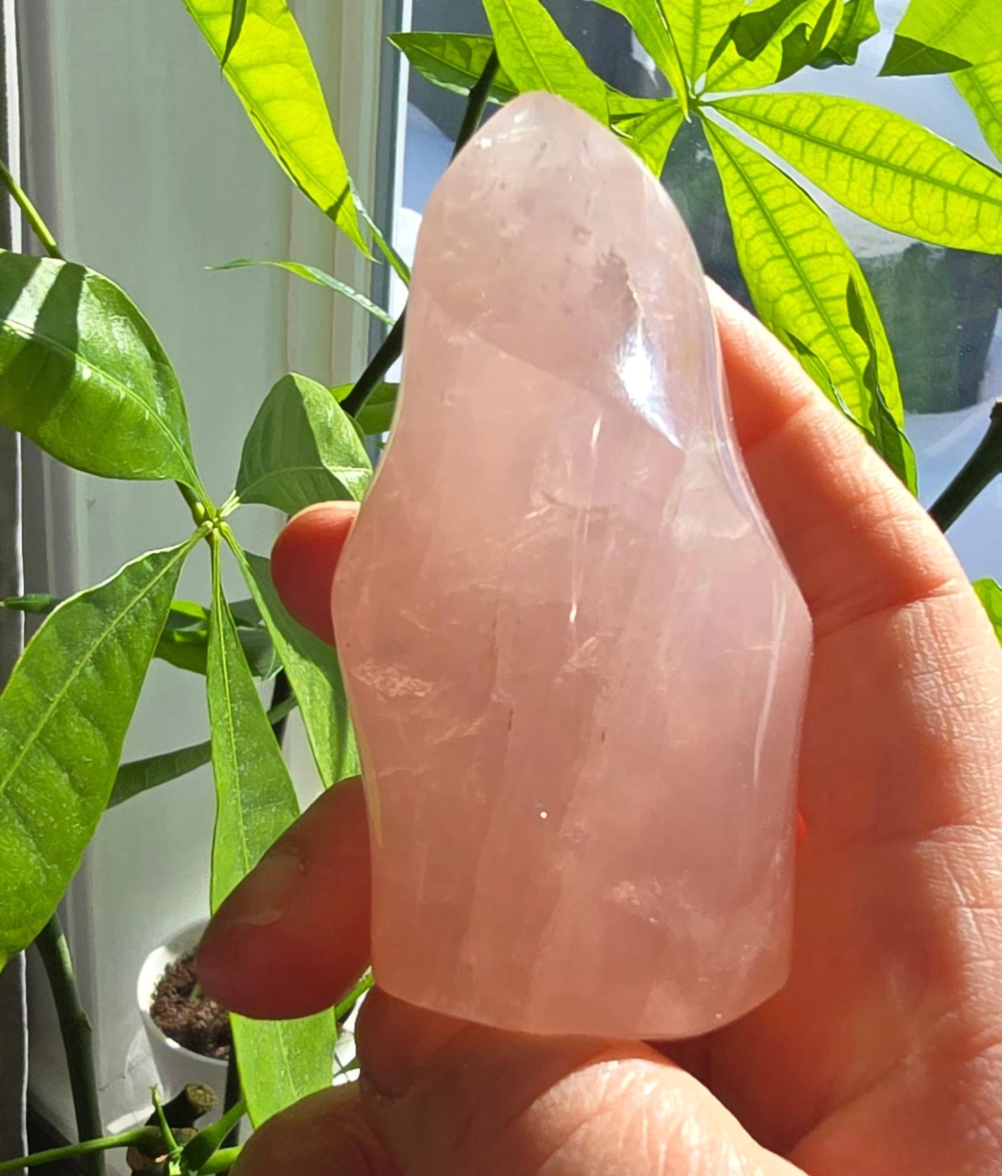 Rose Quartz carving