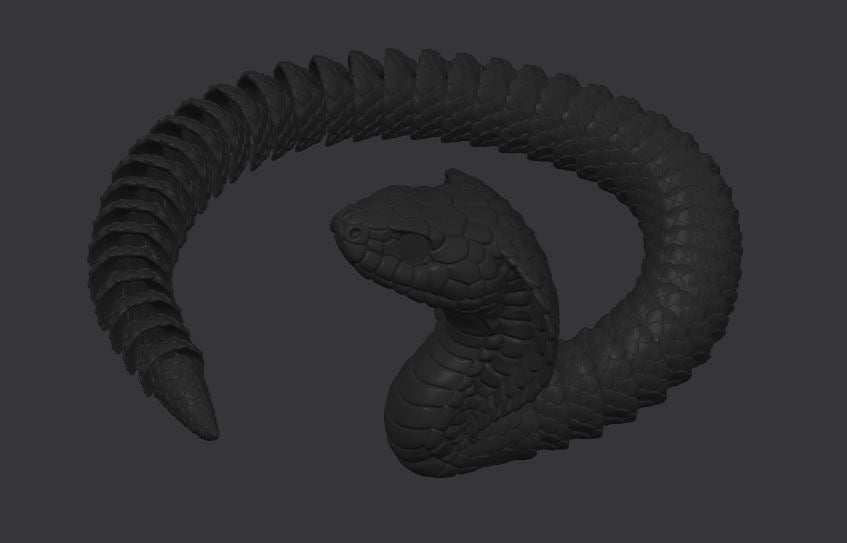 3D printed Snake