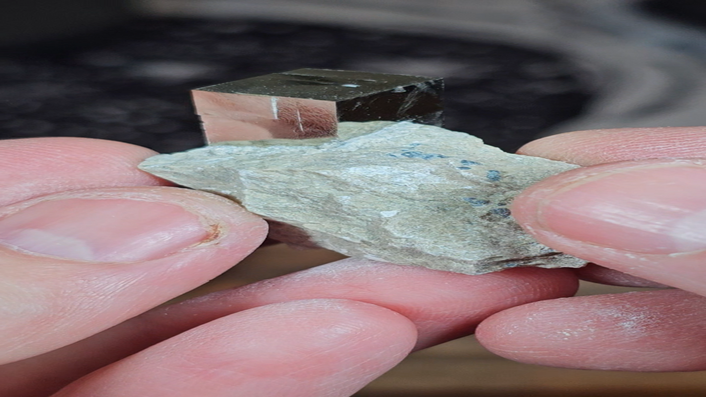 Pyrite on matrix 0008