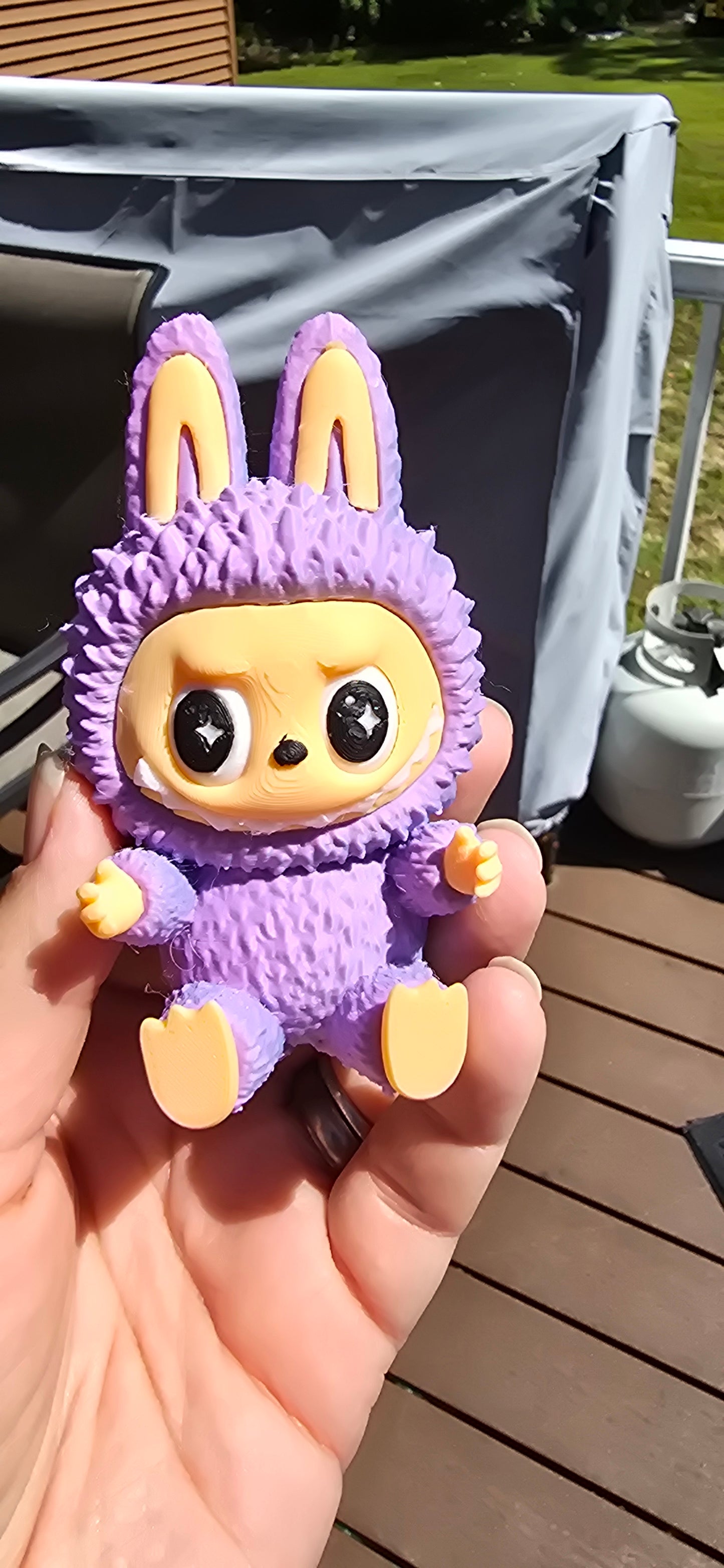 3D printed monster Lafufu 3 styles