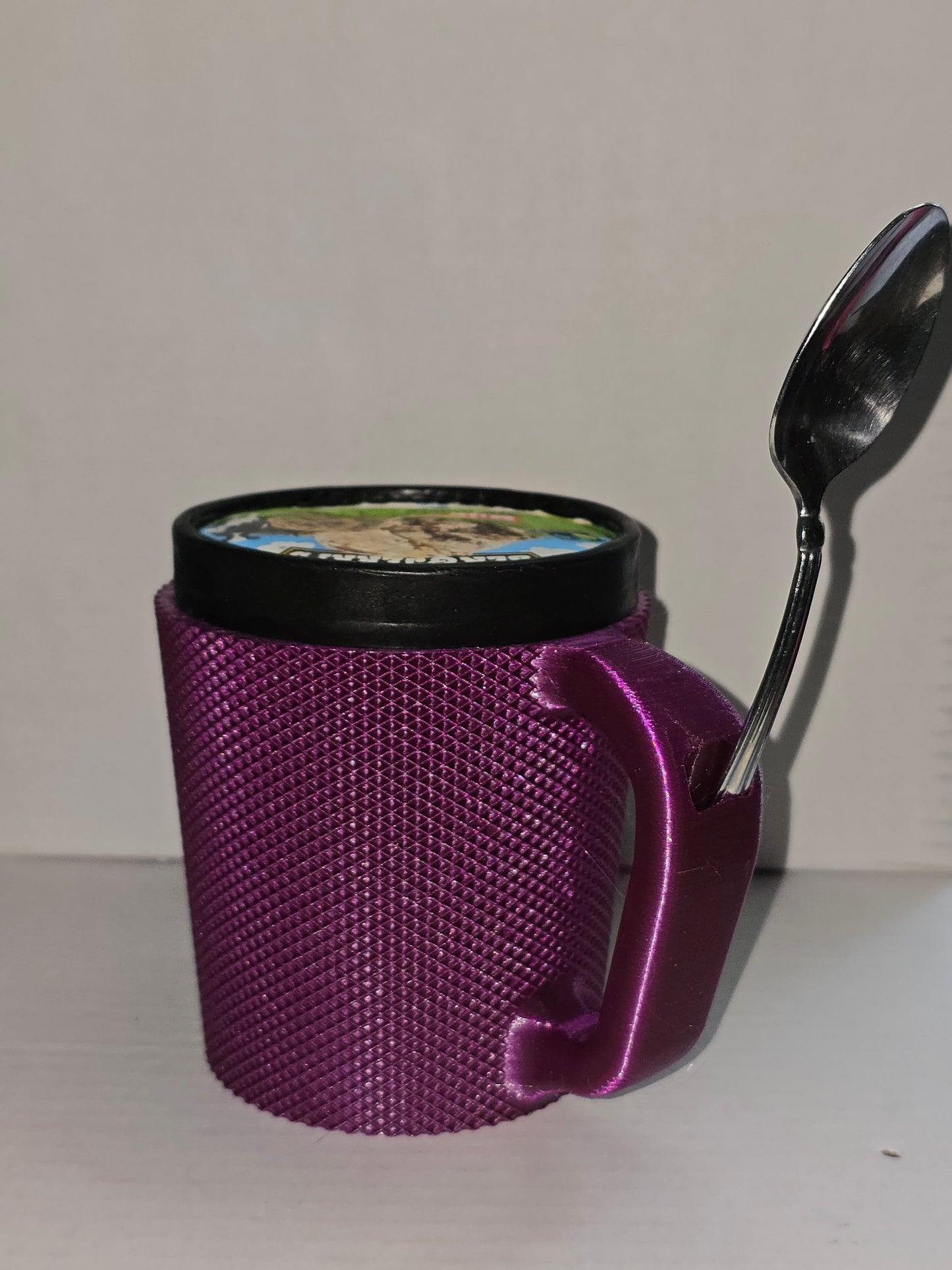 3D Printed Ice Cream pint holder