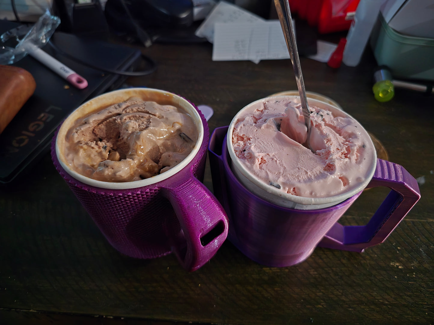 3D Printed Ice Cream pint holder
