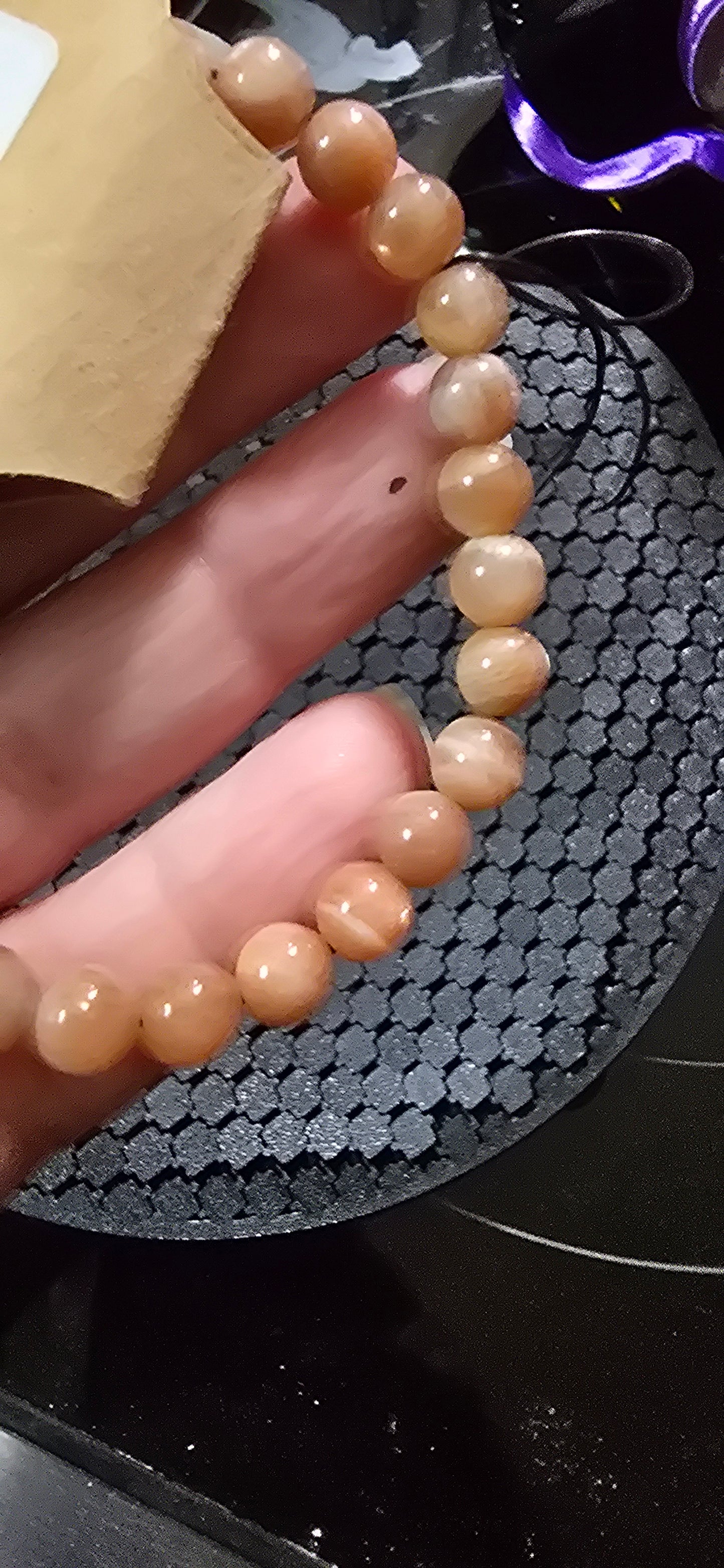 Black Moonstone 6mm Bracelets