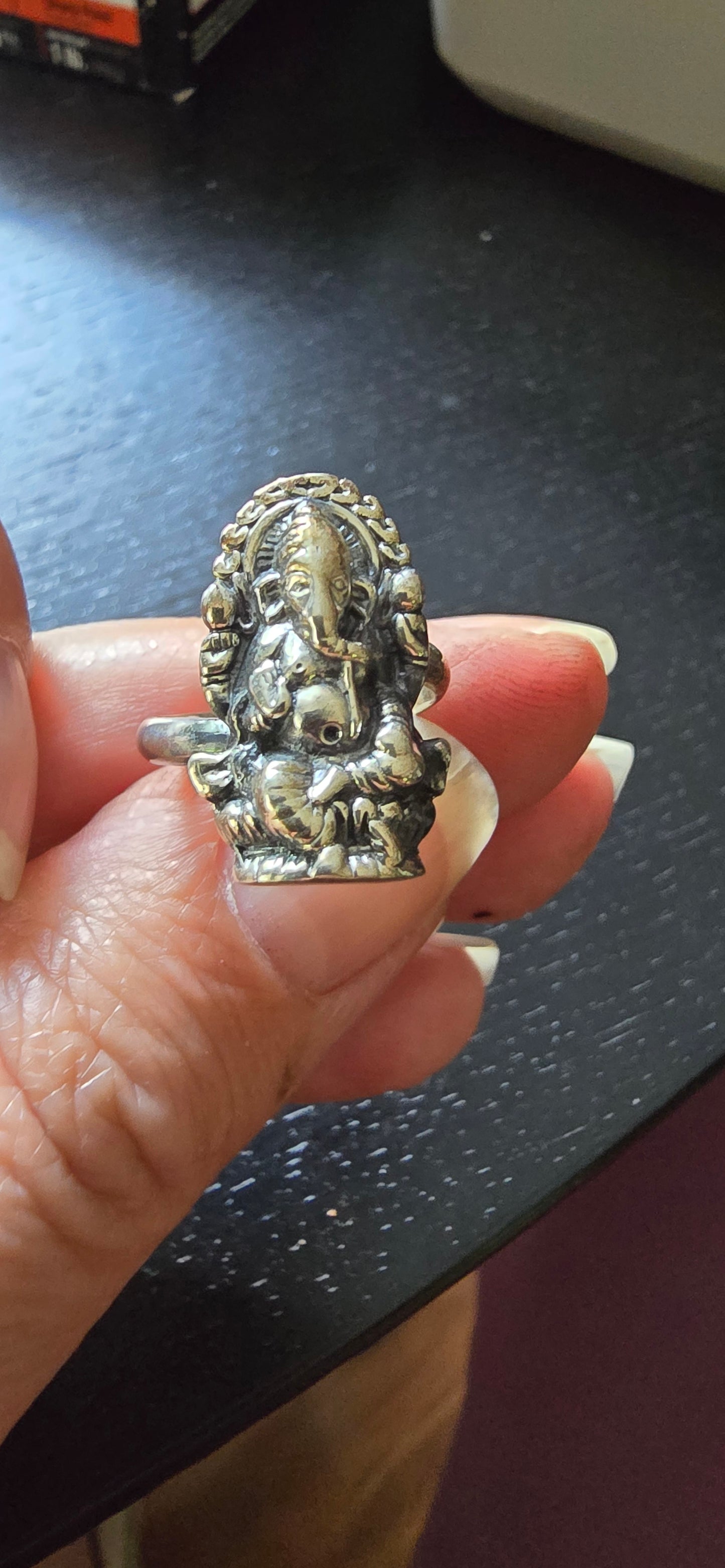 Adjustable Ganesh Ring