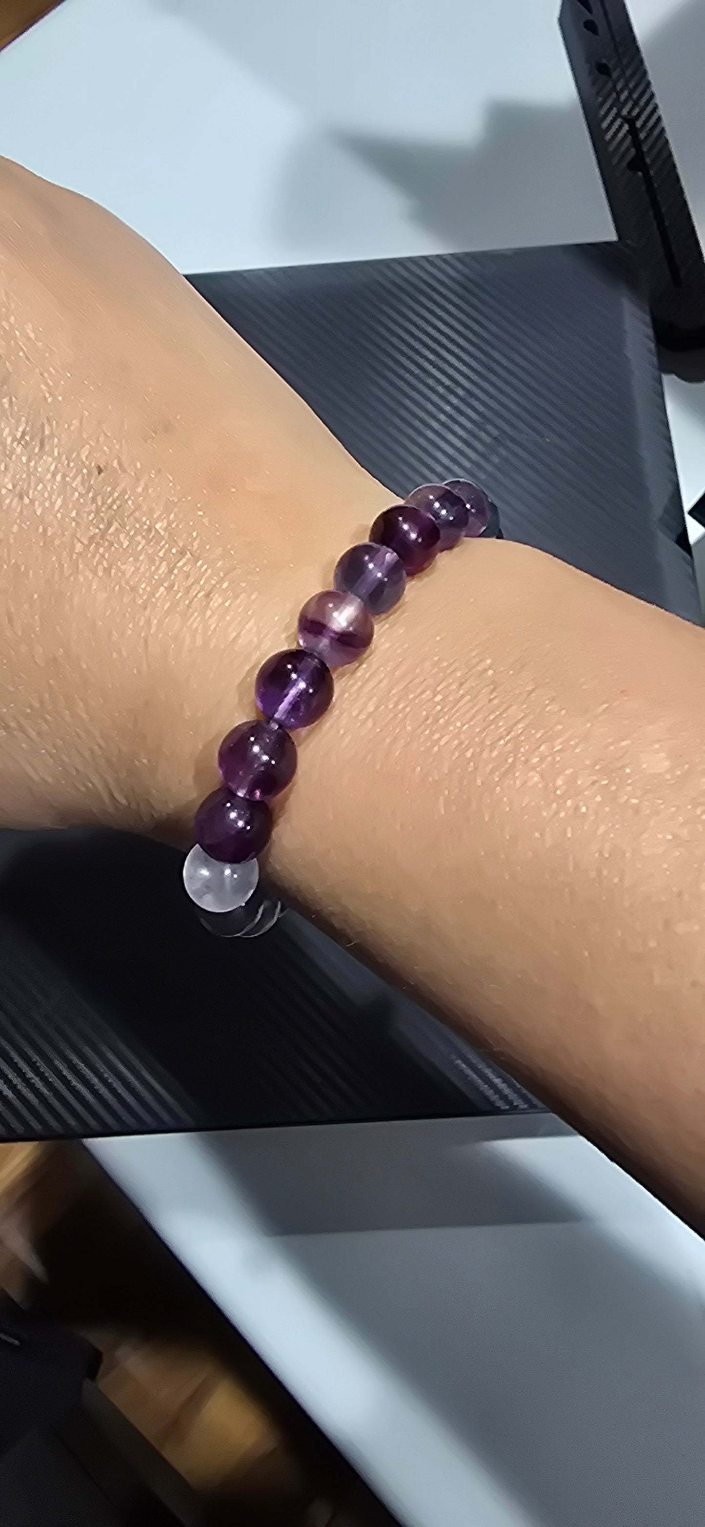 Rainbow Fluorite 8mm Bracelet