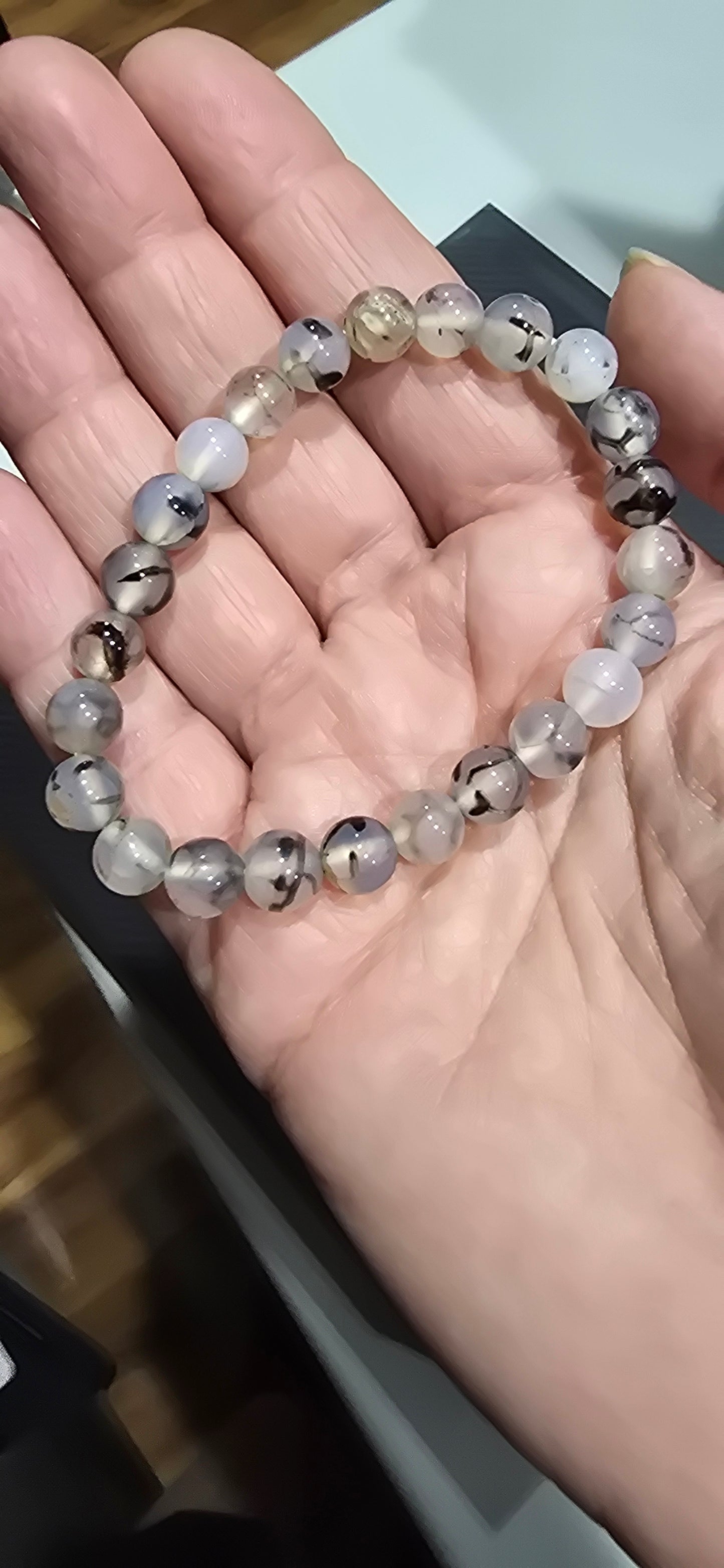 Dragon Agate 8mm Bracelet