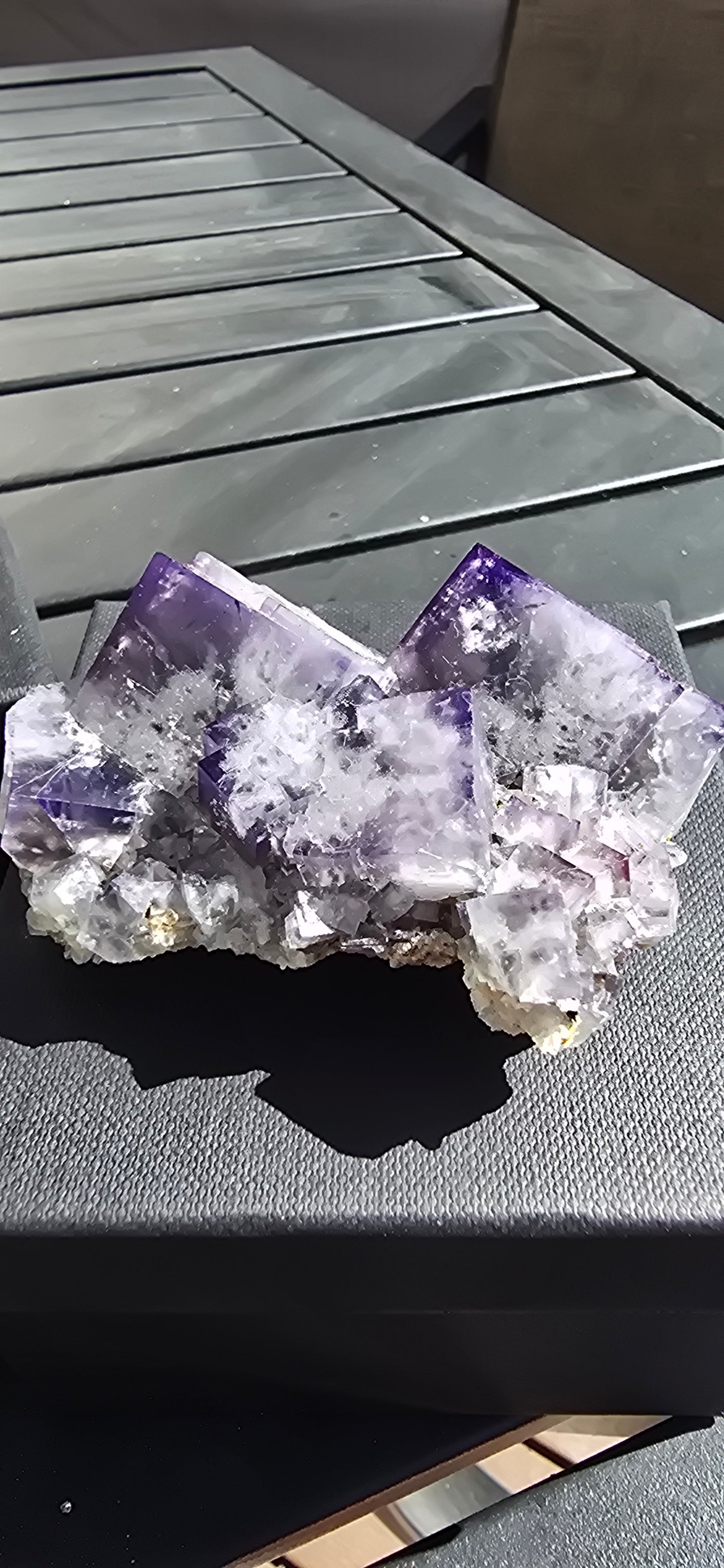Purple Rain Pocket Fluorite