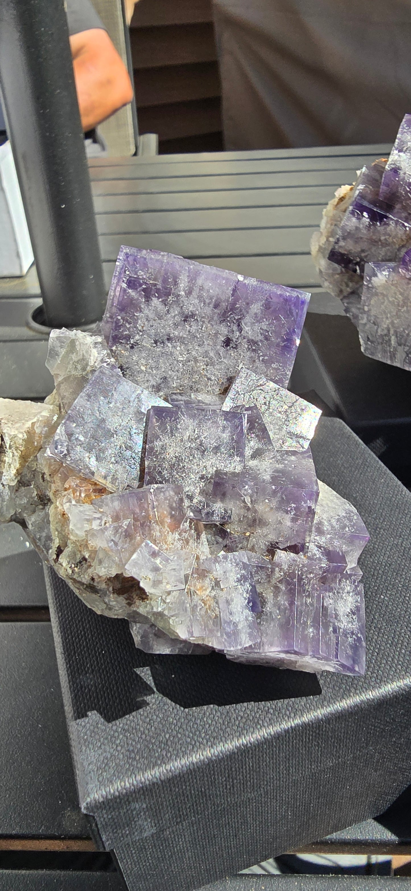 Purple Rain Pocket Fluorite