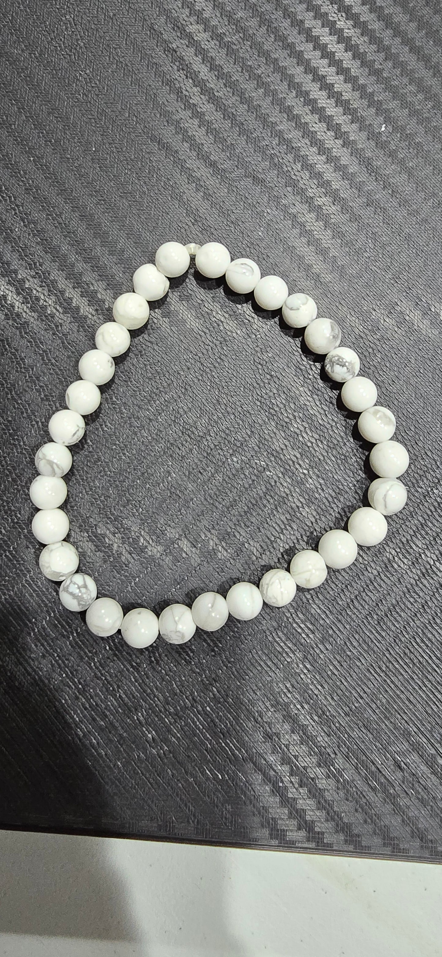 Howlite 6mm Bracelet