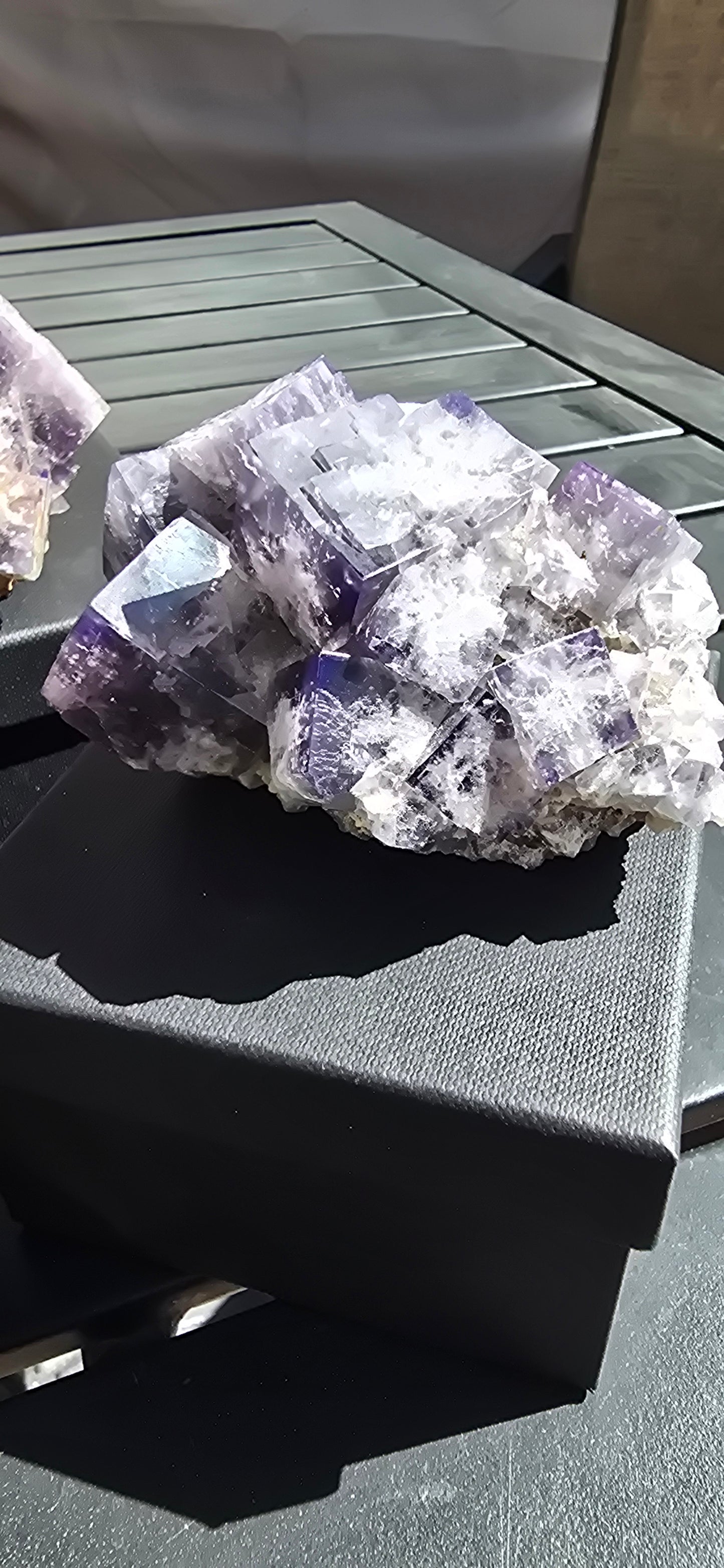 Purple Rain Pocket Fluorite