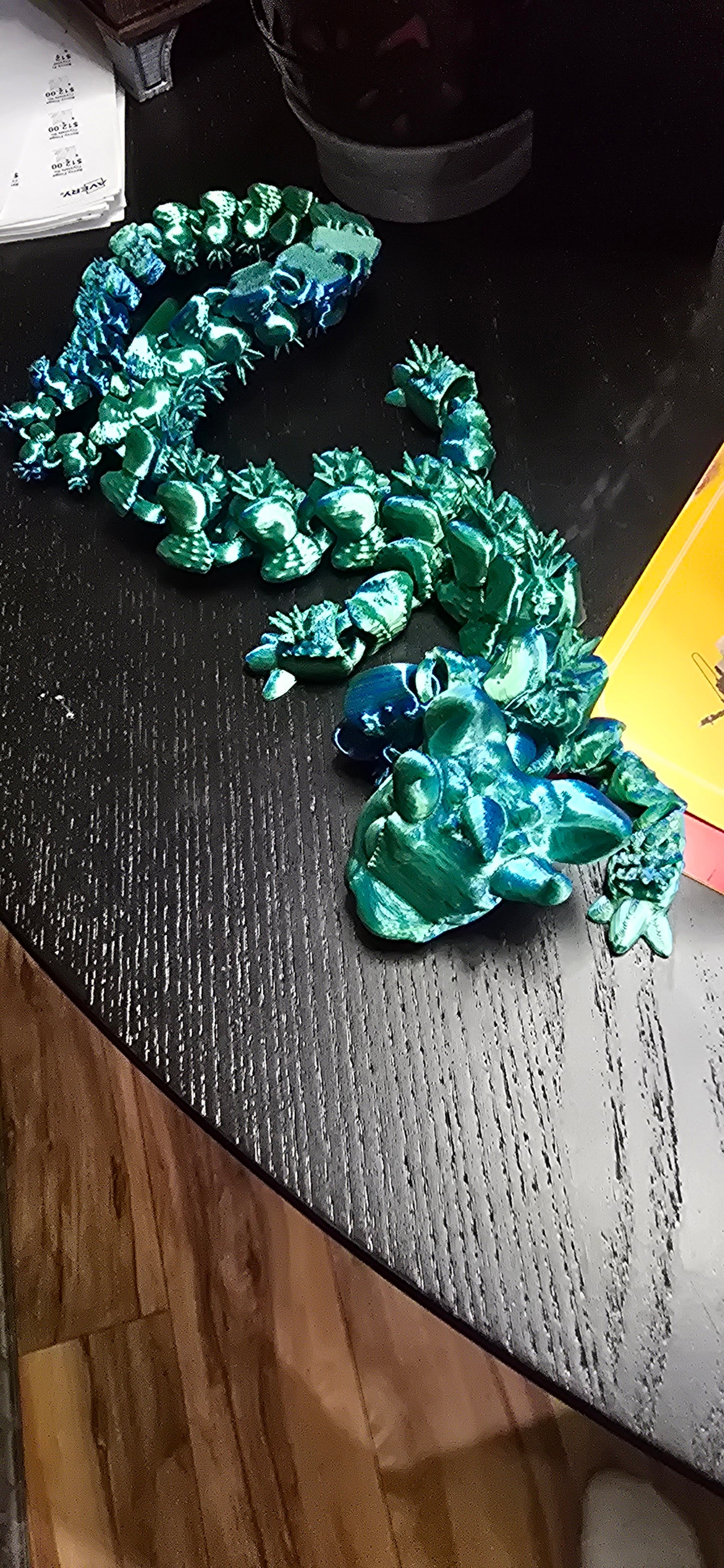 3D Printed Unicorn Crystal Dragon